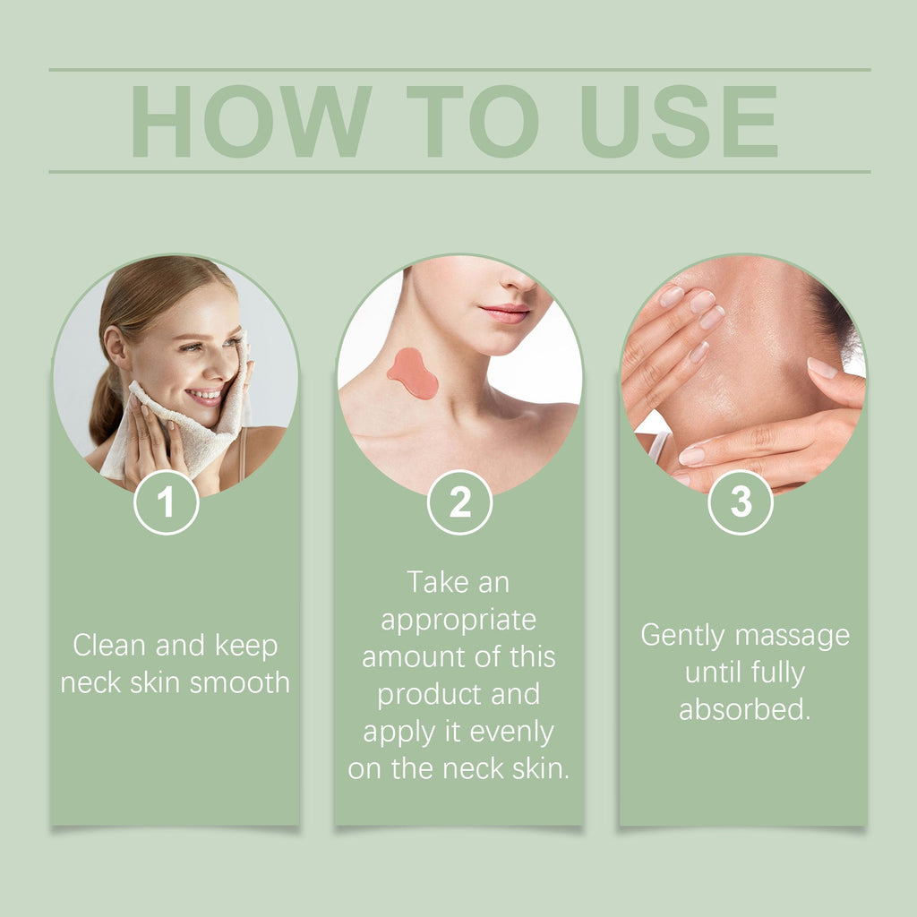 Lines Gone Neck Gel, Neck Moisturizer Improves Neck Lines And Moisturizes Skin Hydrating Gel