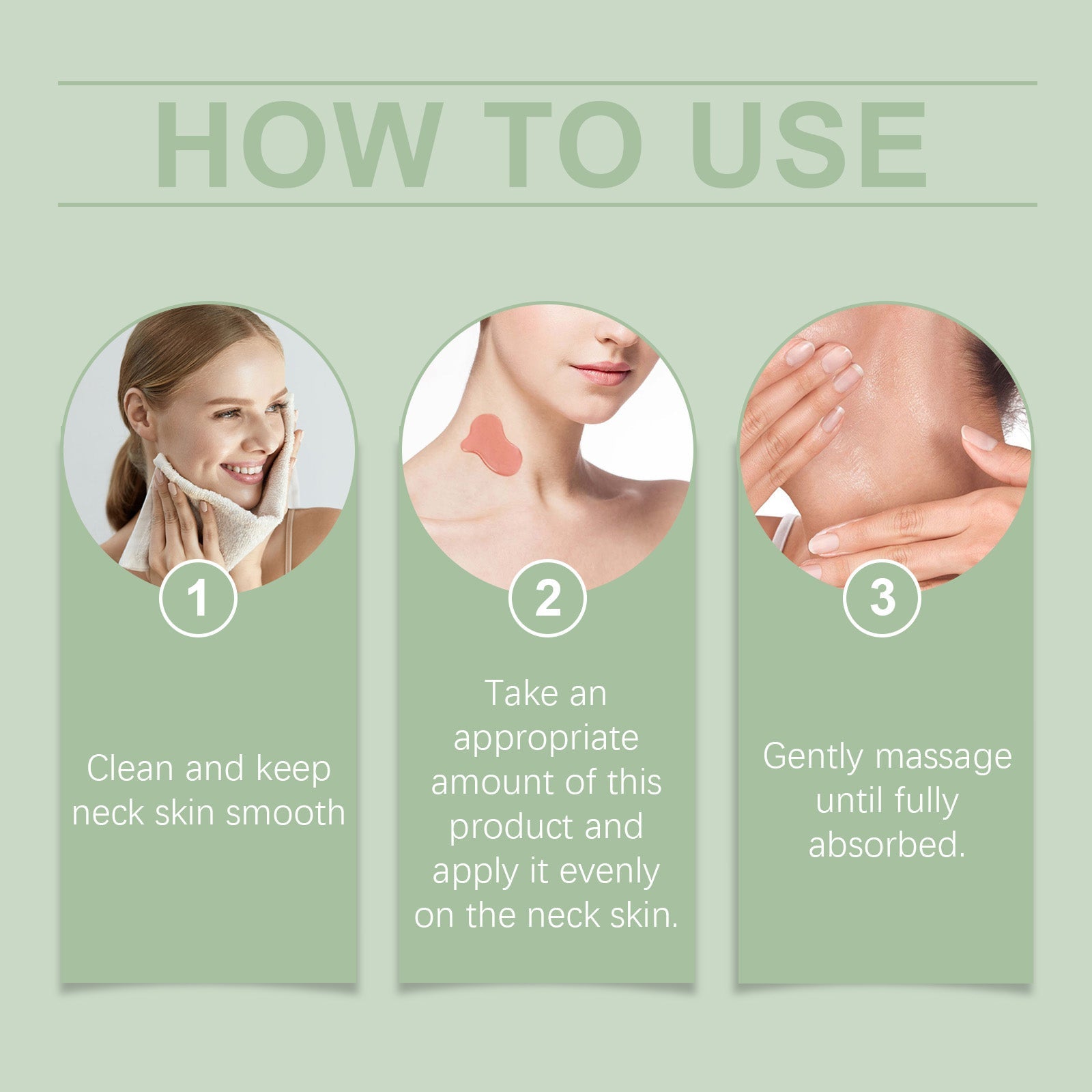Lines Gone Neck Gel, Neck Moisturizer Improves Neck Lines And Moisturizes Skin Hydrating Gel