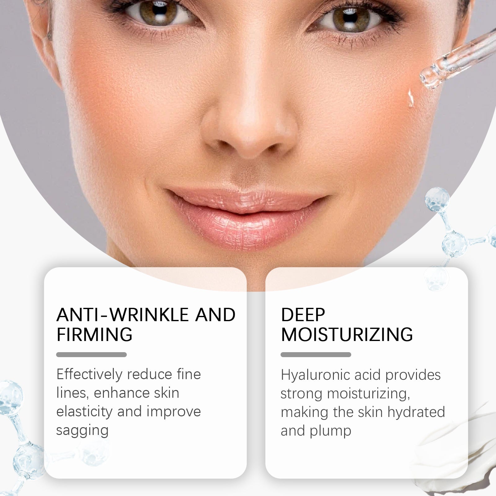 Polypeptide Facial Essence, Moisturizing, Hydrating, Brightening and Glowing Facial Skin Essence