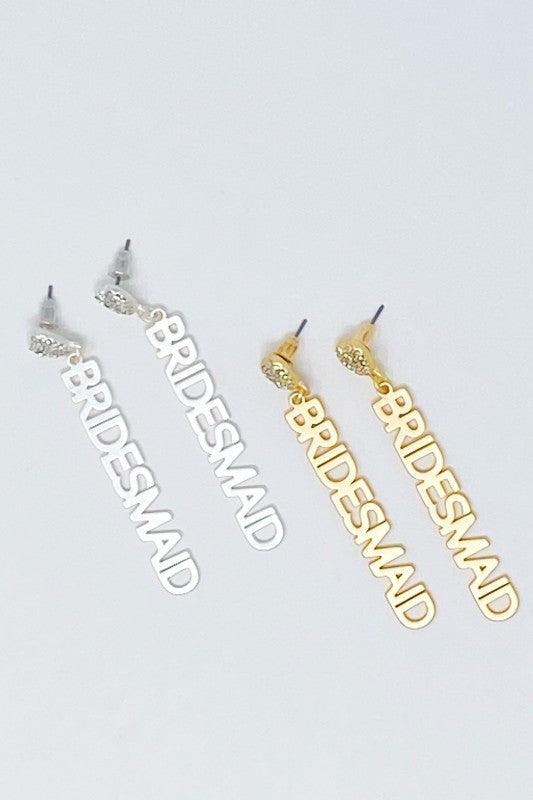 Be My Bridesmaid Earrings