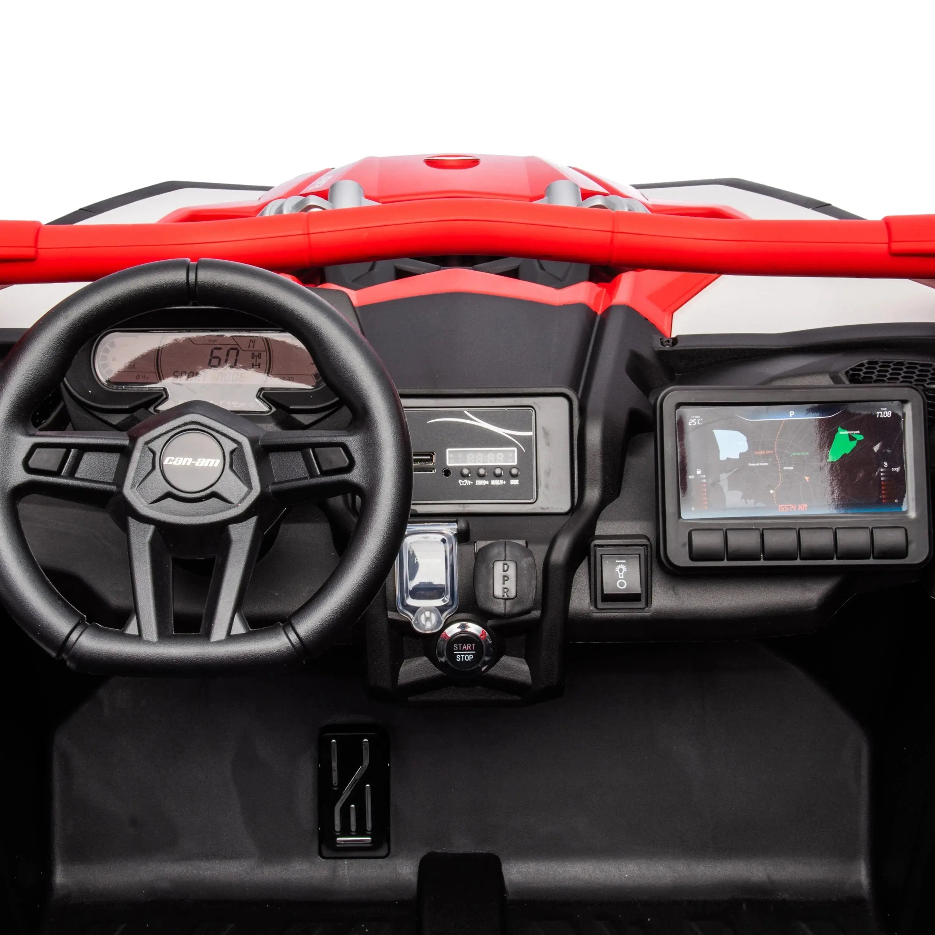 2x24V 4x4 Can-Am Maverick 2 Seater Ride on UTV for Kids