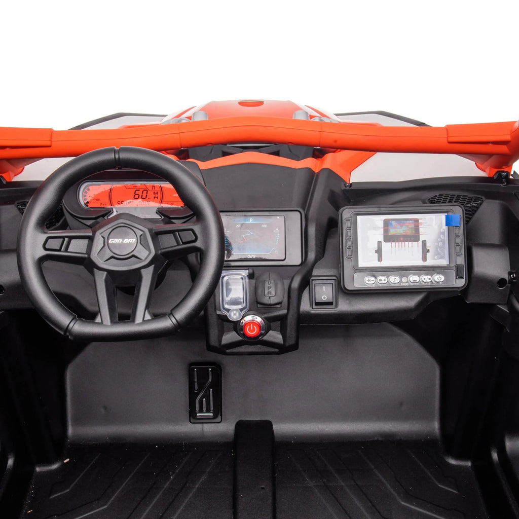 2x24V 4x4 Can-Am Maverick 2 Seater Ride on UTV for Kids