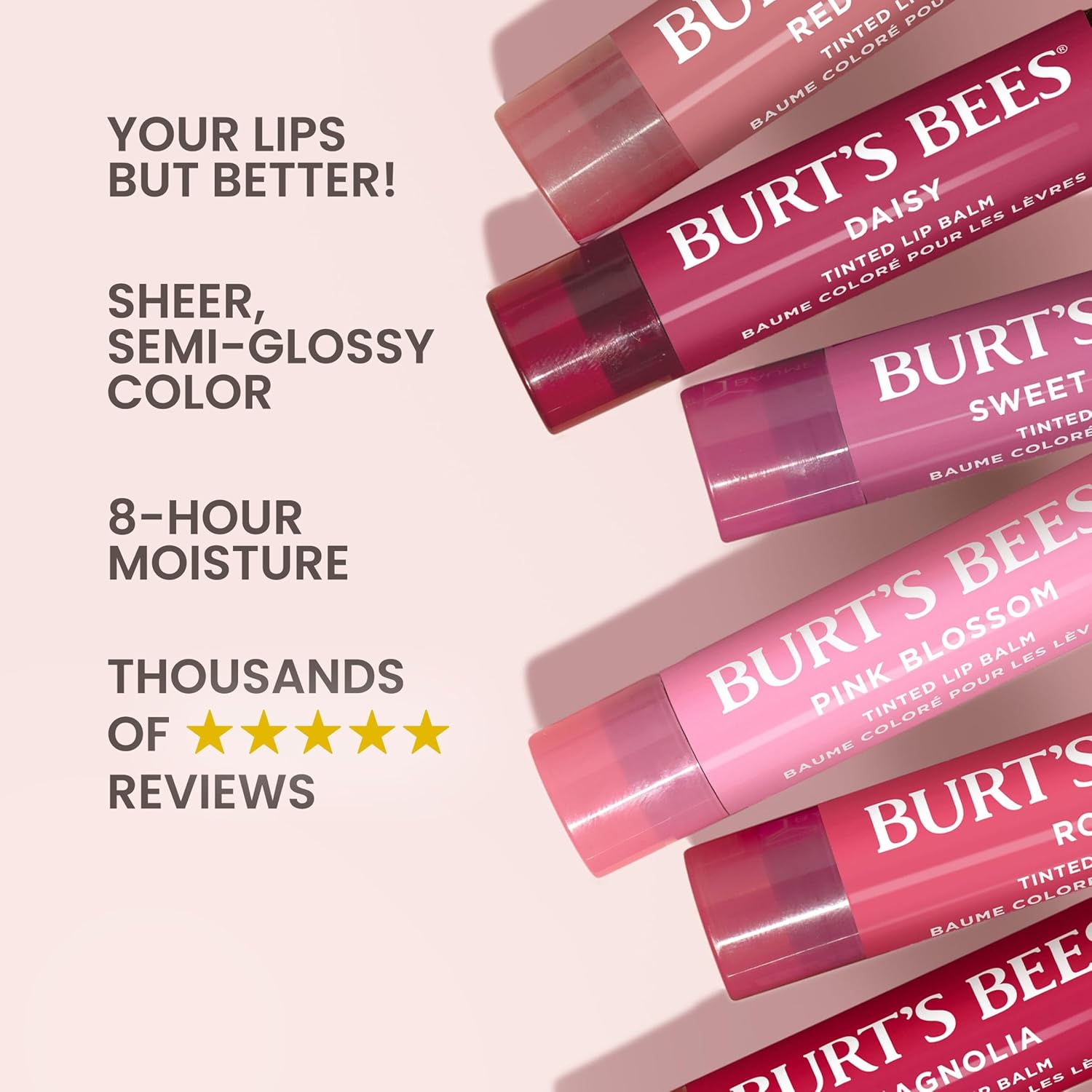 BURT'S BEES 100% Natural Tinted Lip Balm