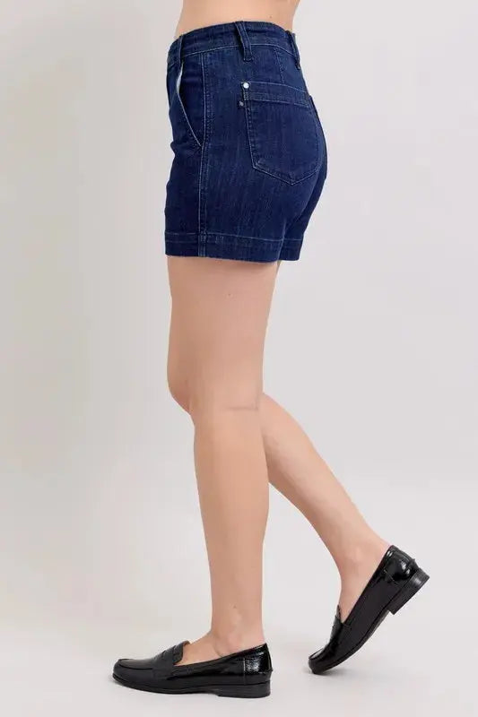 Judy Blue Jeans - Full Size High Waist Denim Shorts