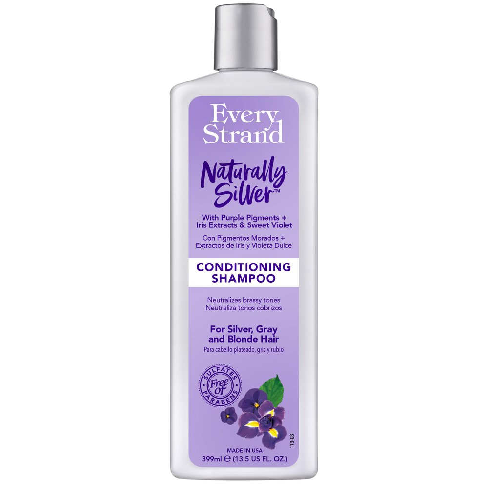 Every Strand Naturally Silver Conditioning Shampoo (13.5 oz)