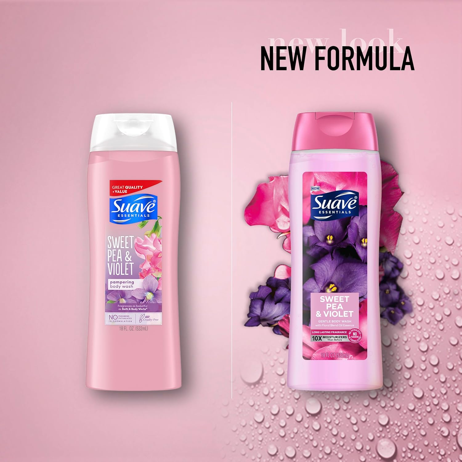 SUAVE Essentials Gentle Body Wash