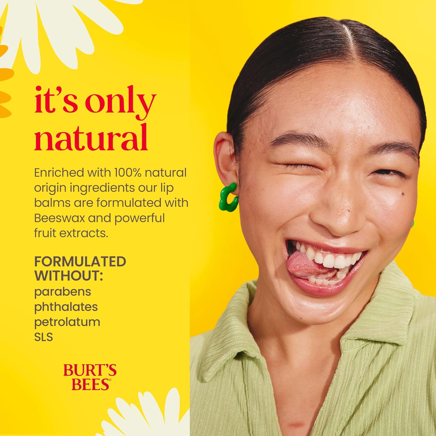 BURT'S BEES Beeswax Bounty Lip Balm (Set 4 Tubes)