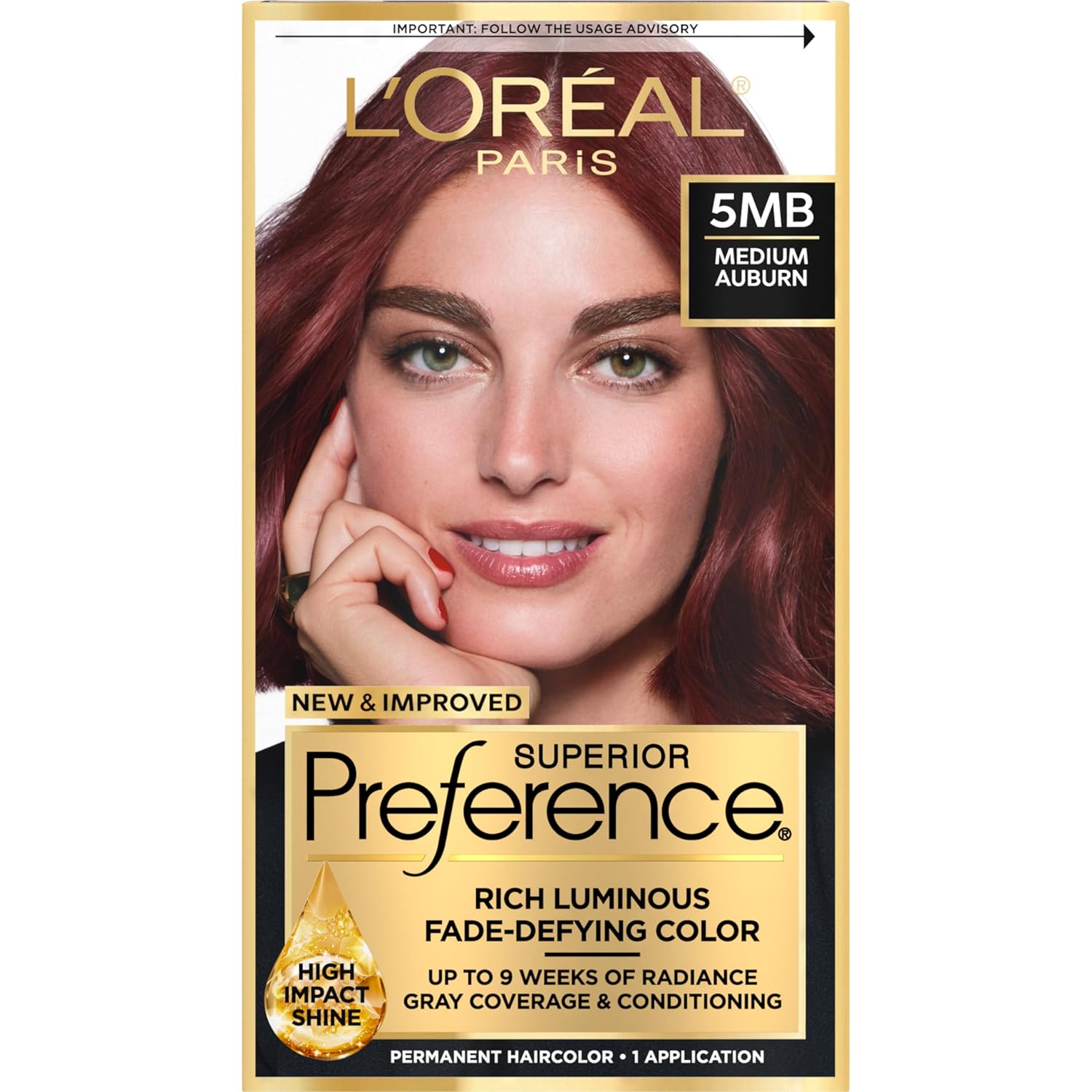 L'OREAL Superior Preference Rich Luminous Fade-Defying Color