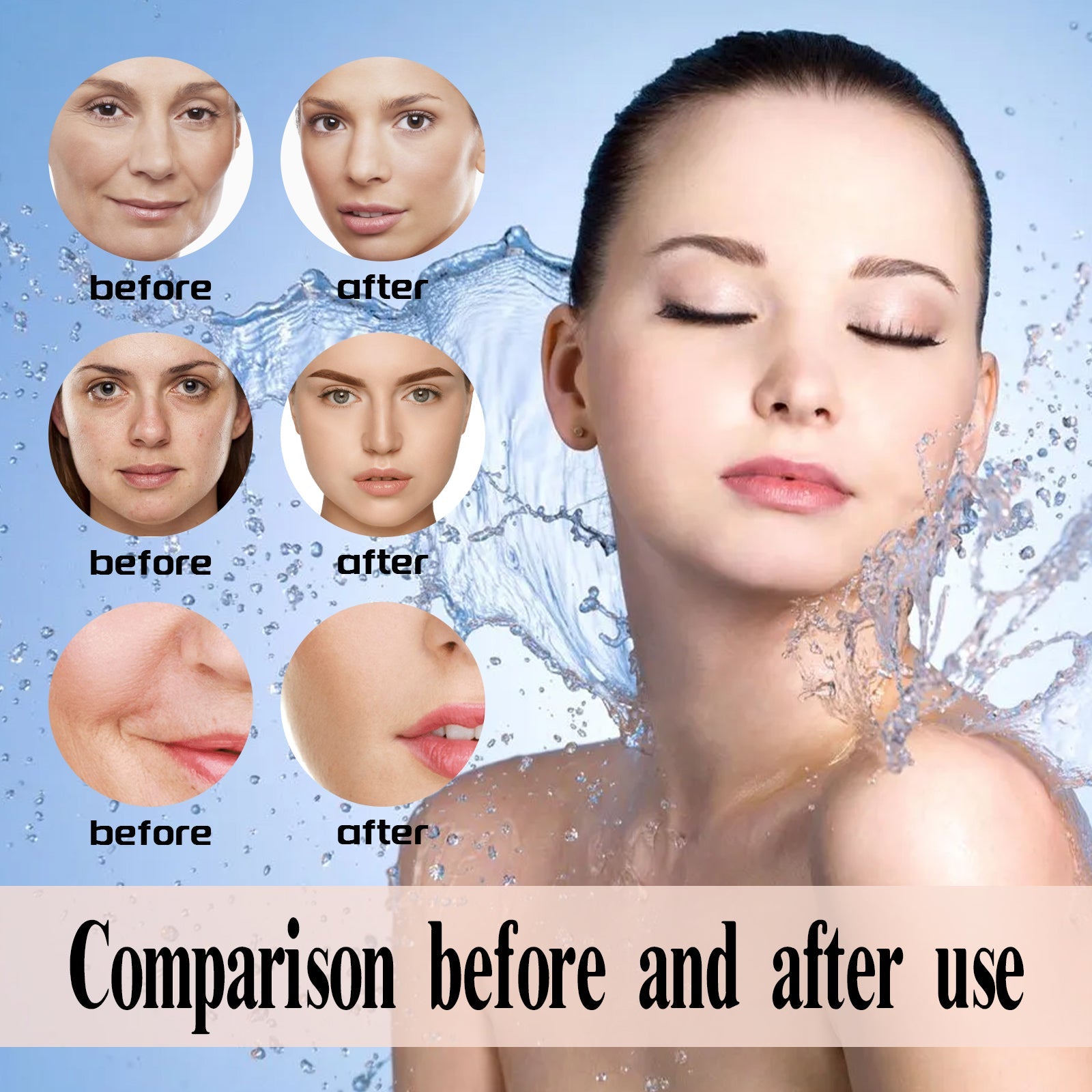Retinol Serum Lotion, Fade Out Fine Lines Filling Water Moisturizing Anti-Wrinkle Firming Facial Skin Aging