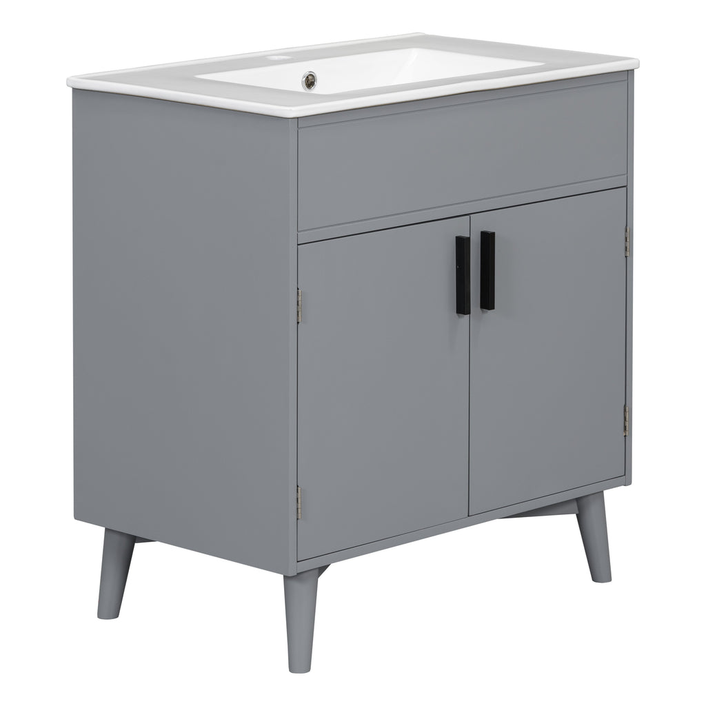 Bathroom vanity Set with Sink, Combo Cabinet, Bathroom Storage Cabinet