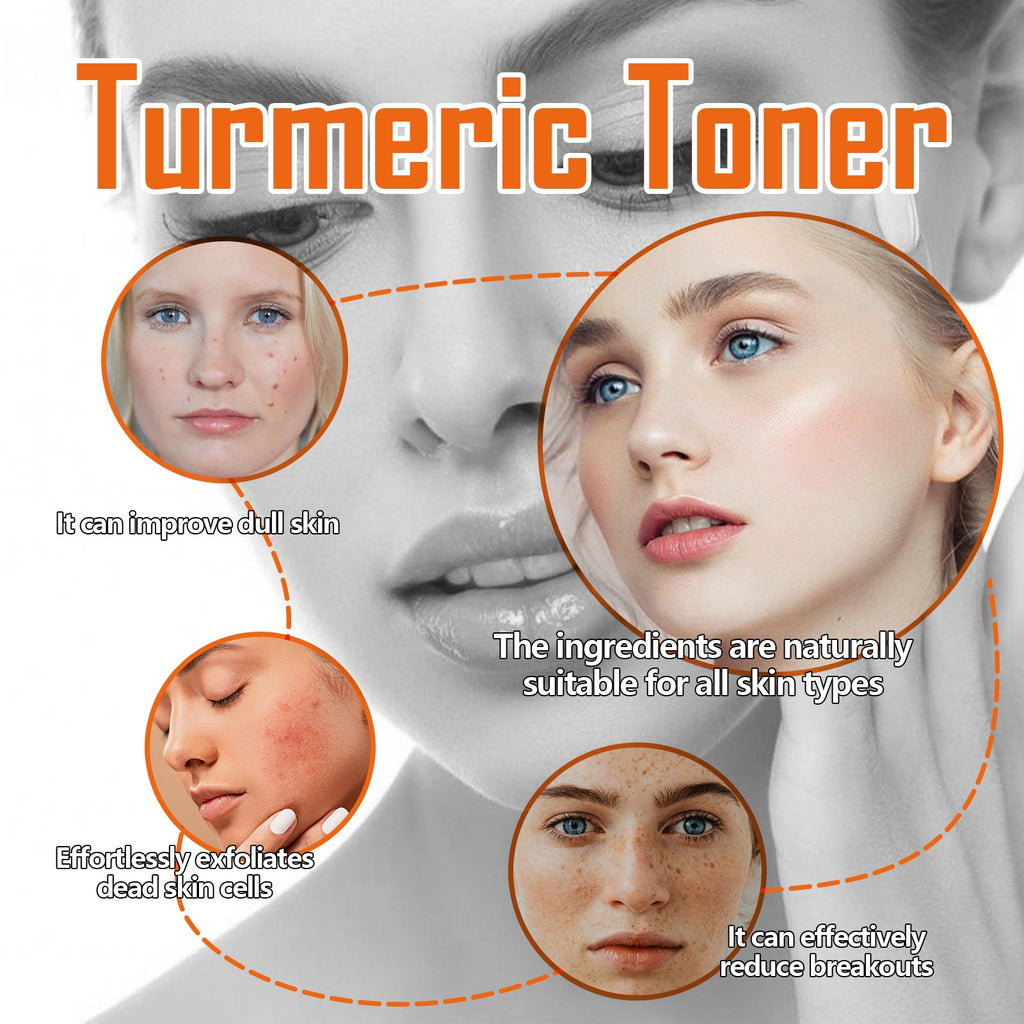 Turmeric Toner, Deep Hydrating Firming And Moisturizing Facial Skin Toner