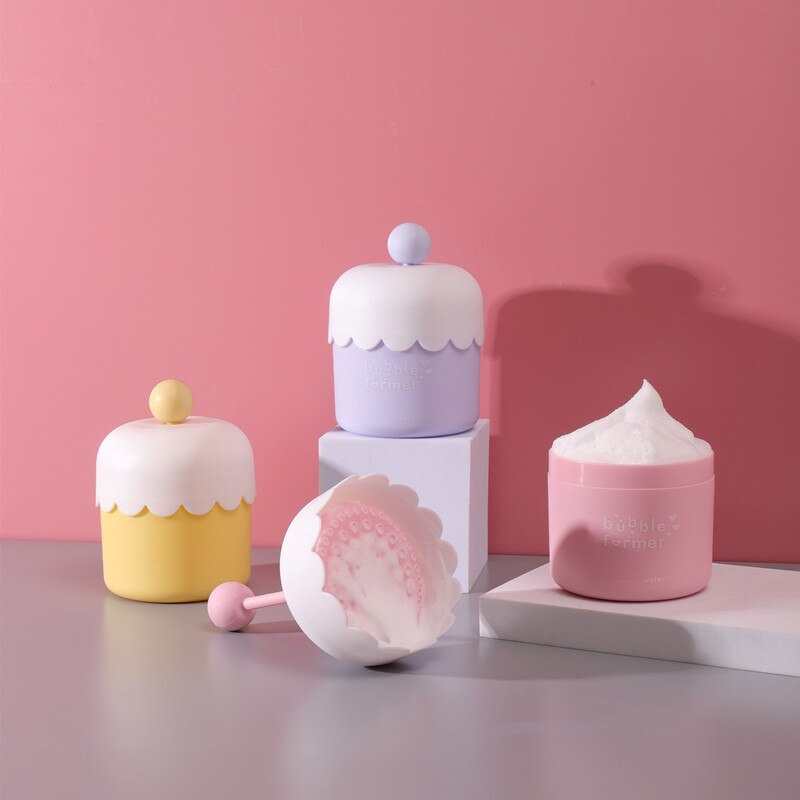 Portable Foam Maker Cup Bubble Foamer Maker Facial Cleanser Foam Cup Body Wash Bubble Maker Bubbler for Face Clean Tools