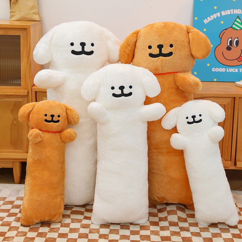 Line Dog Long Pillow Doll Line Dog Plush Toy Line Dog Doll