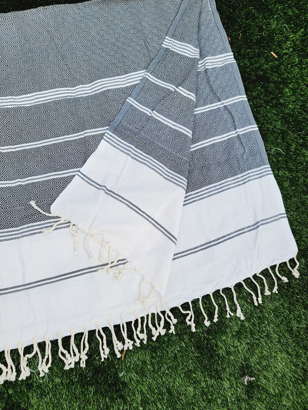 Bath / Beach Turkish Towels-Easy Carry Quick Dry T