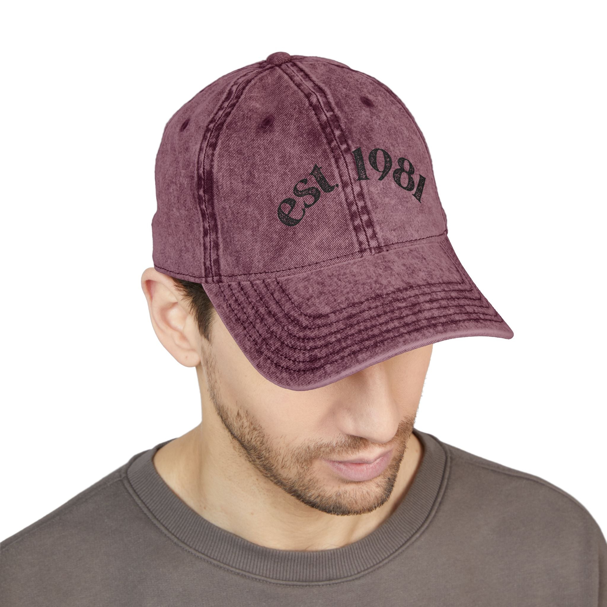 Embroidered Vintage Cap