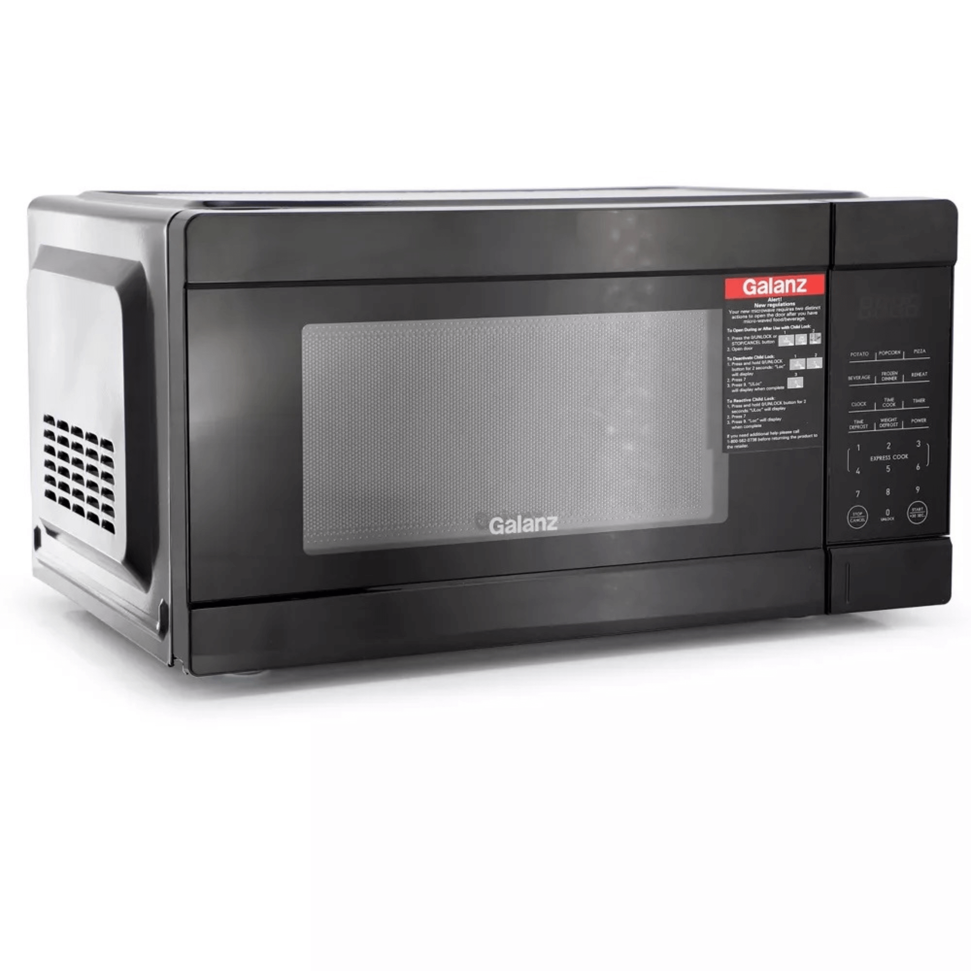 Galanz 1.1 Cu Ft. 1000 Watt Counter Top Microwave Oven