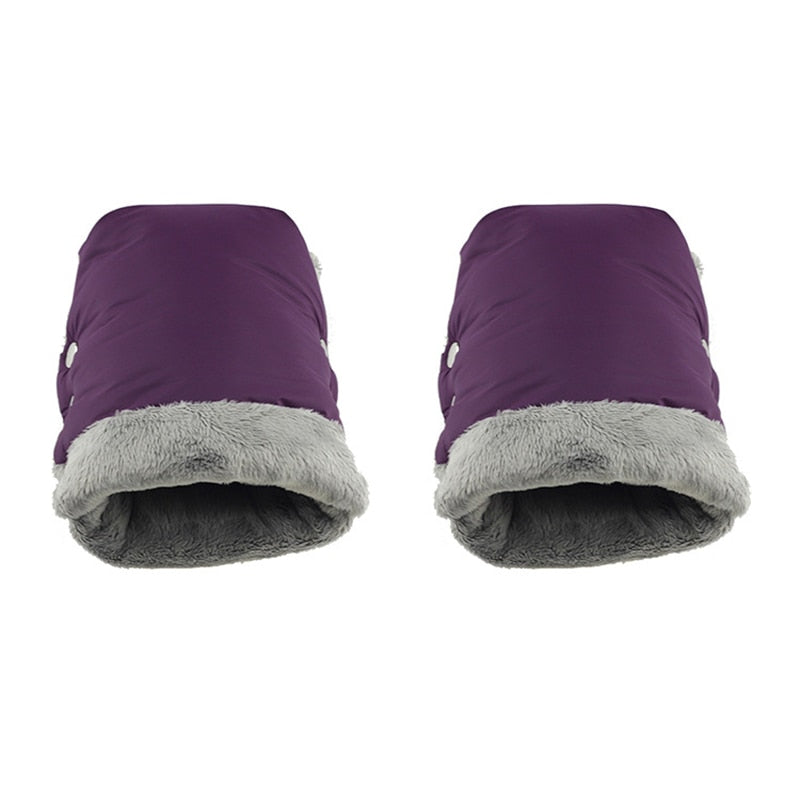 Baby Stroller Gloves Winter Pram Hand Muff Waterproof Pram Accessory Mitten Baby Buggy Clutch Cart Thick Gloves
