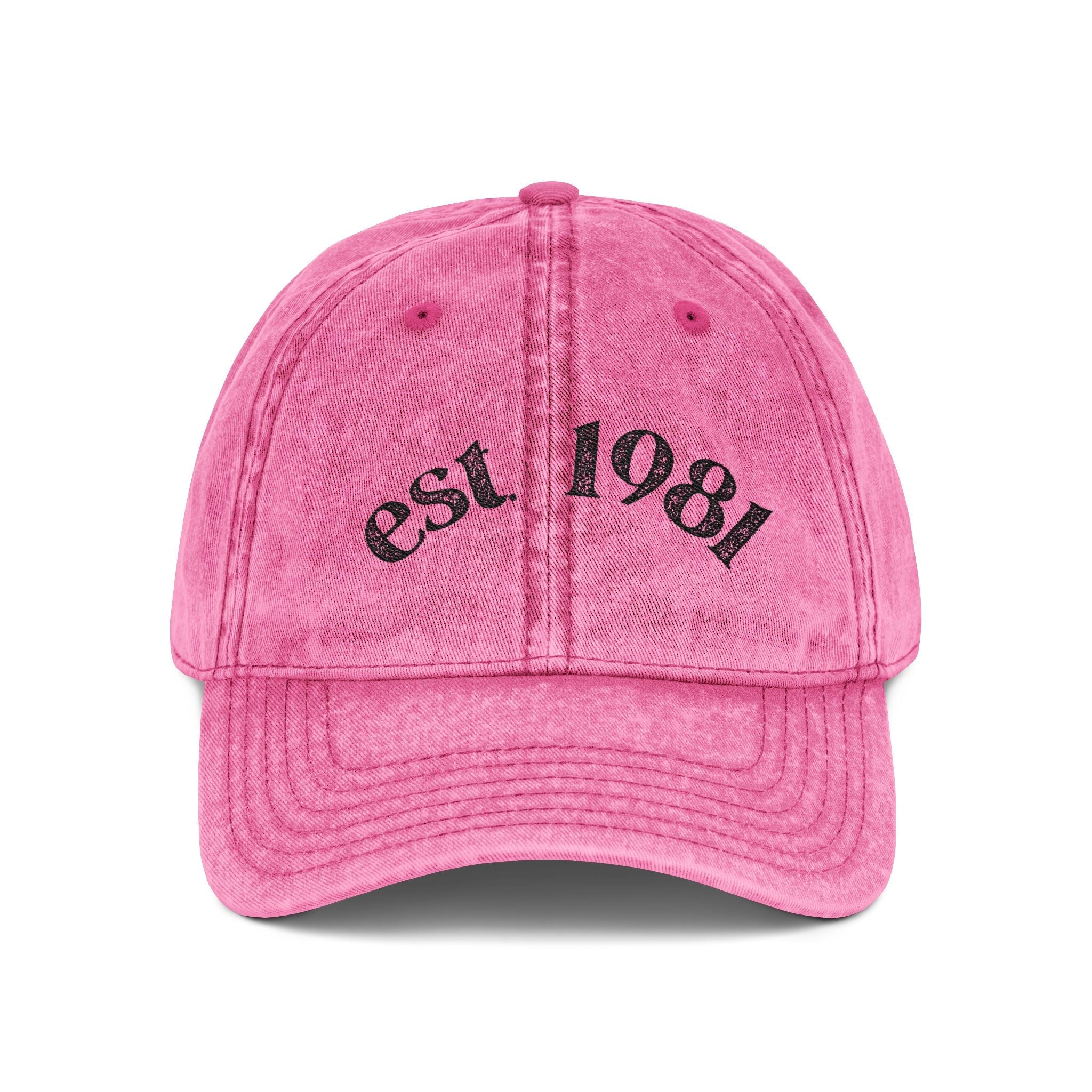 Embroidered Vintage Cap