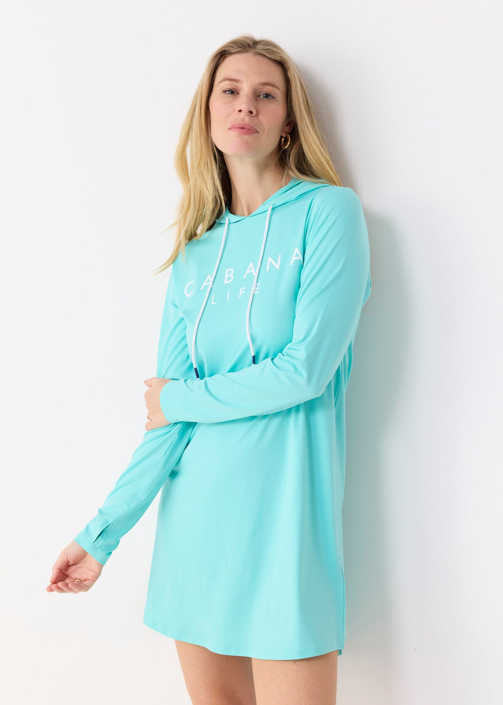 Aqua Cabana Life Hoodie Dress