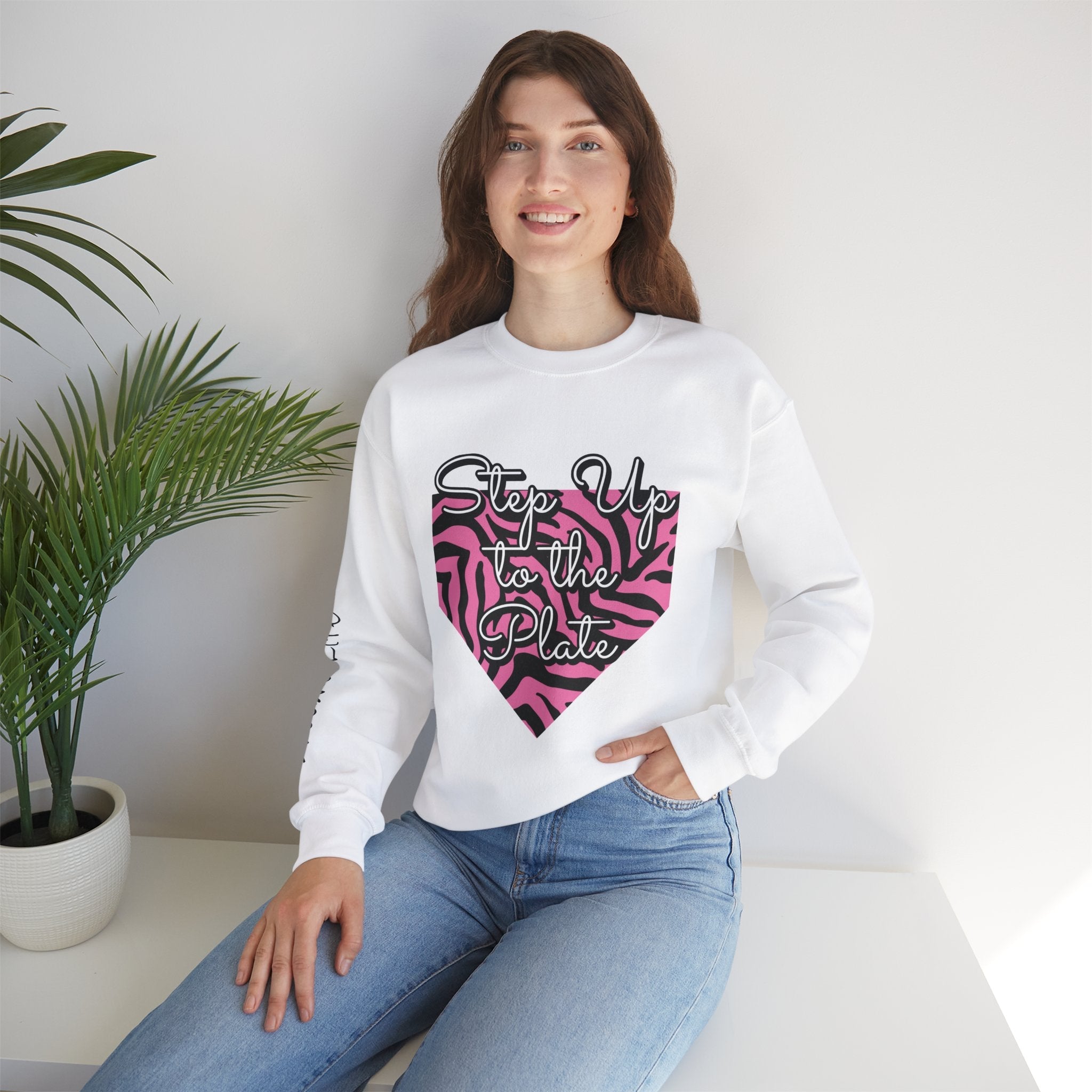 Step Up to the Base Women's Top Sweatshirt - Comfortable & Stylish Crewneck