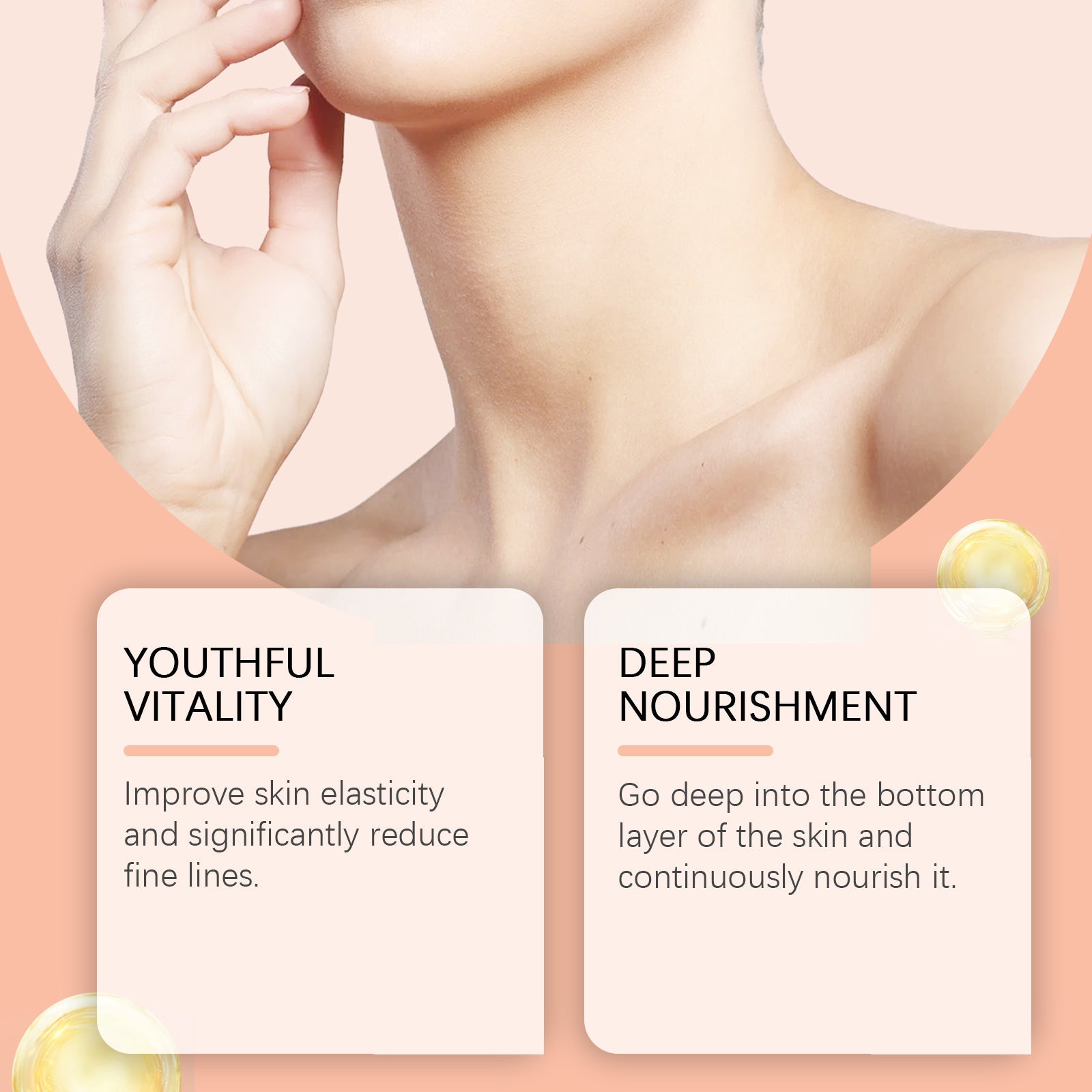 Facial Essence Enhances Skin Elasticity, Hydrates And Moisturizes Facial Moisturizing Skin Care Essence