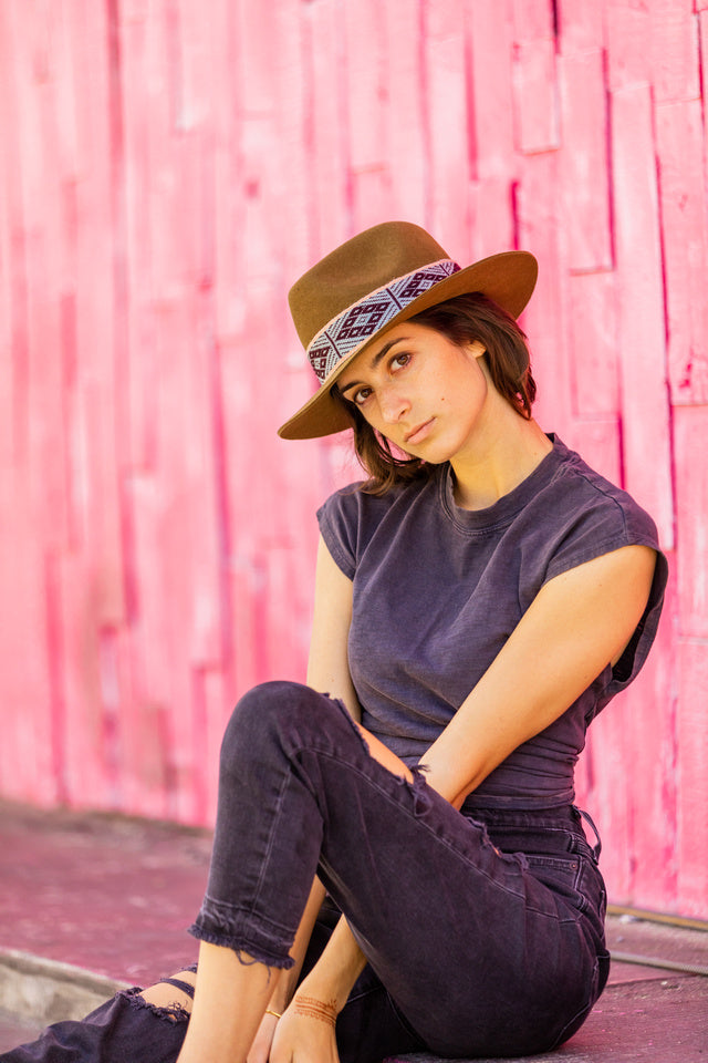 Chestnut Fedora Hat
