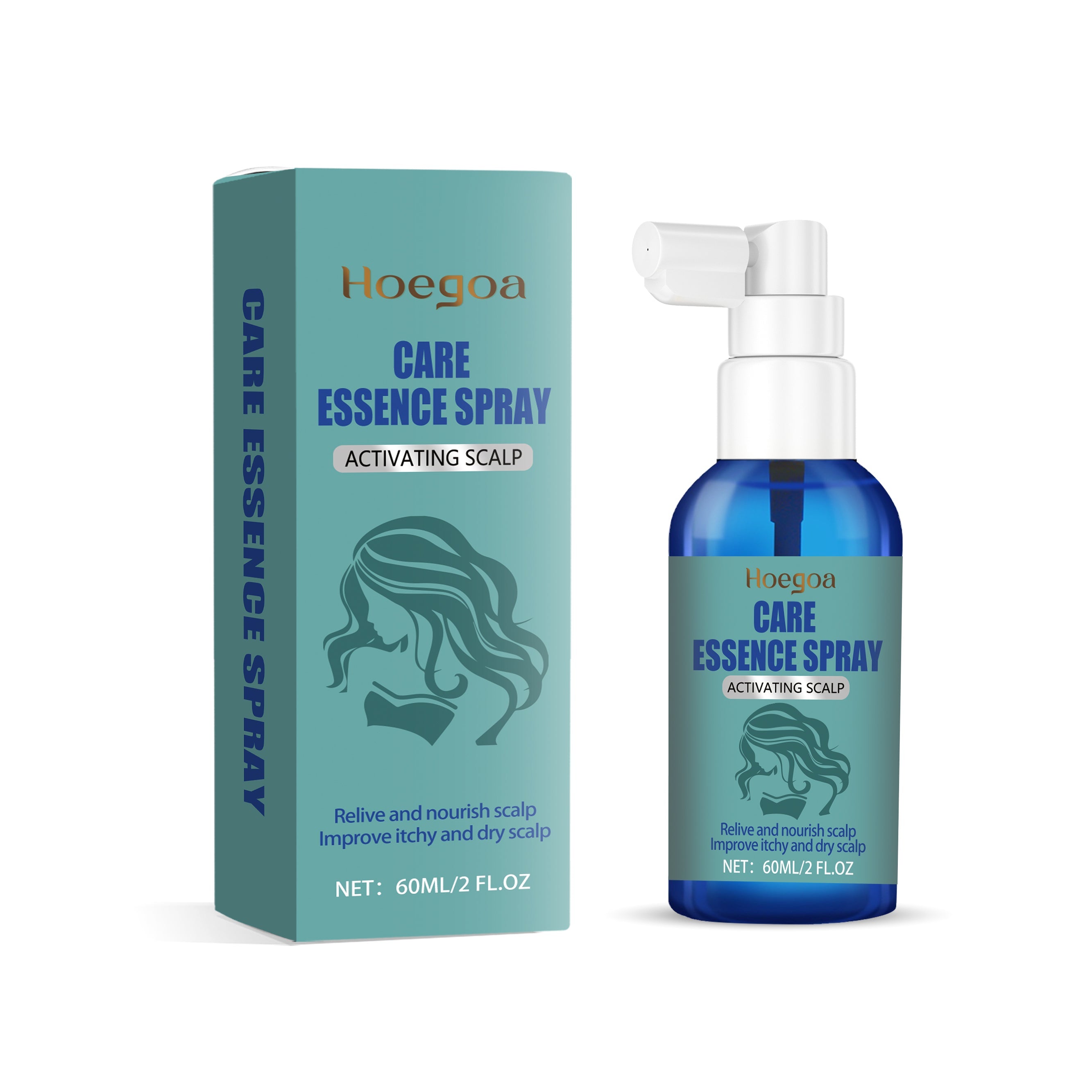 Scalp Treatment Essence Spray Nourishes And Hydrates Scalp, Hydrates And Softens Hair Care Essential Oil