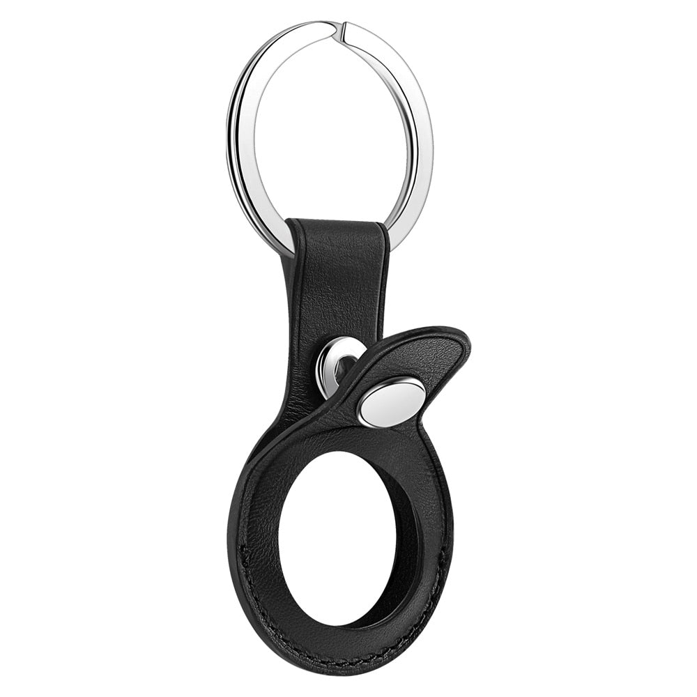 High quality Leather Case For Apple Airtags Protective cover For Apple Locator Tracker Anti-lost Device Keychain Protect Sleeve