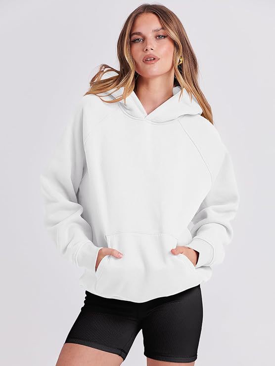 Autumn and winter European and American women's hooded sweatshirt sweatshirt top