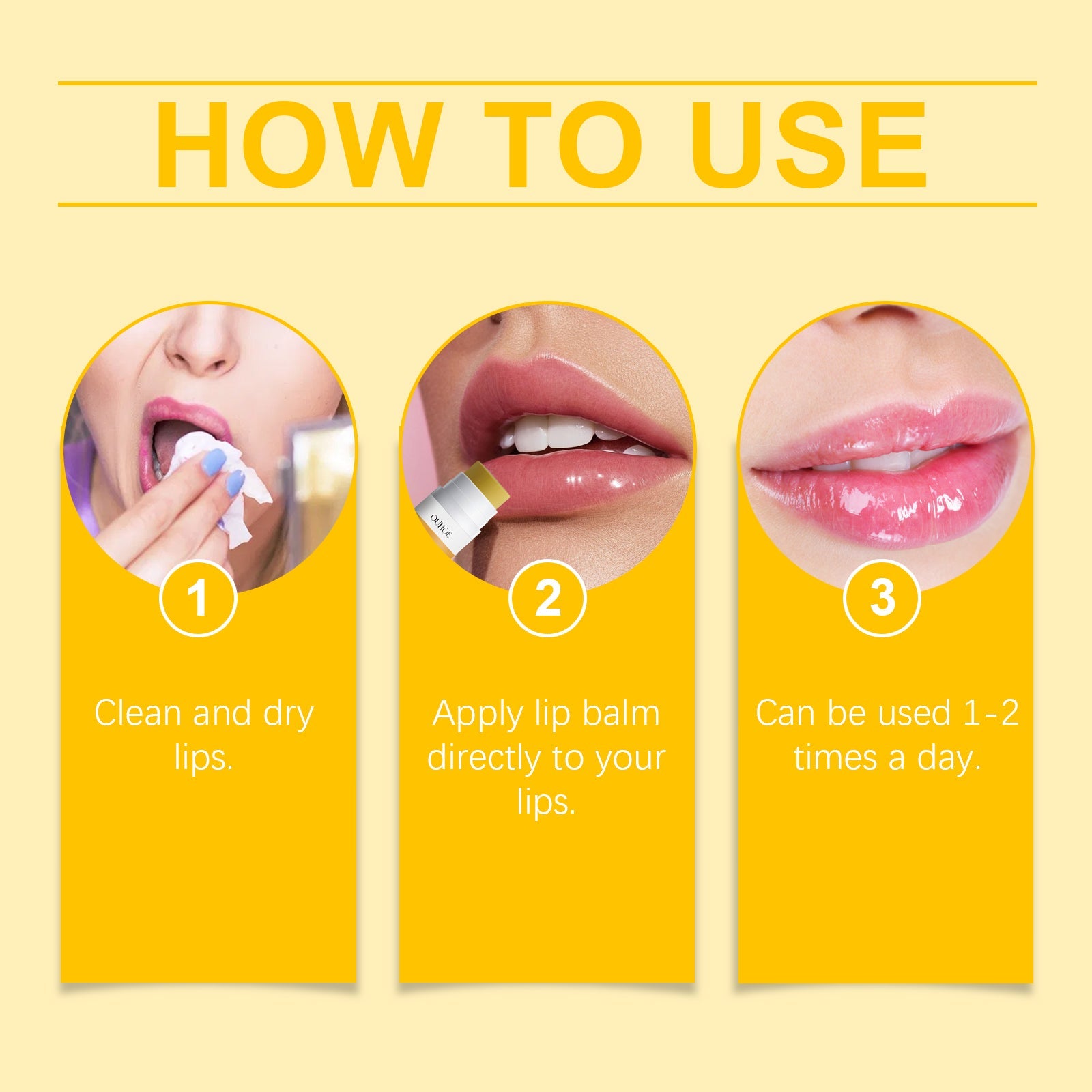 Lemon and Ginger Lip Balm Moisturize and Moisturize with Lemon and Prevent dry and cracking Nourishing Lip Balm