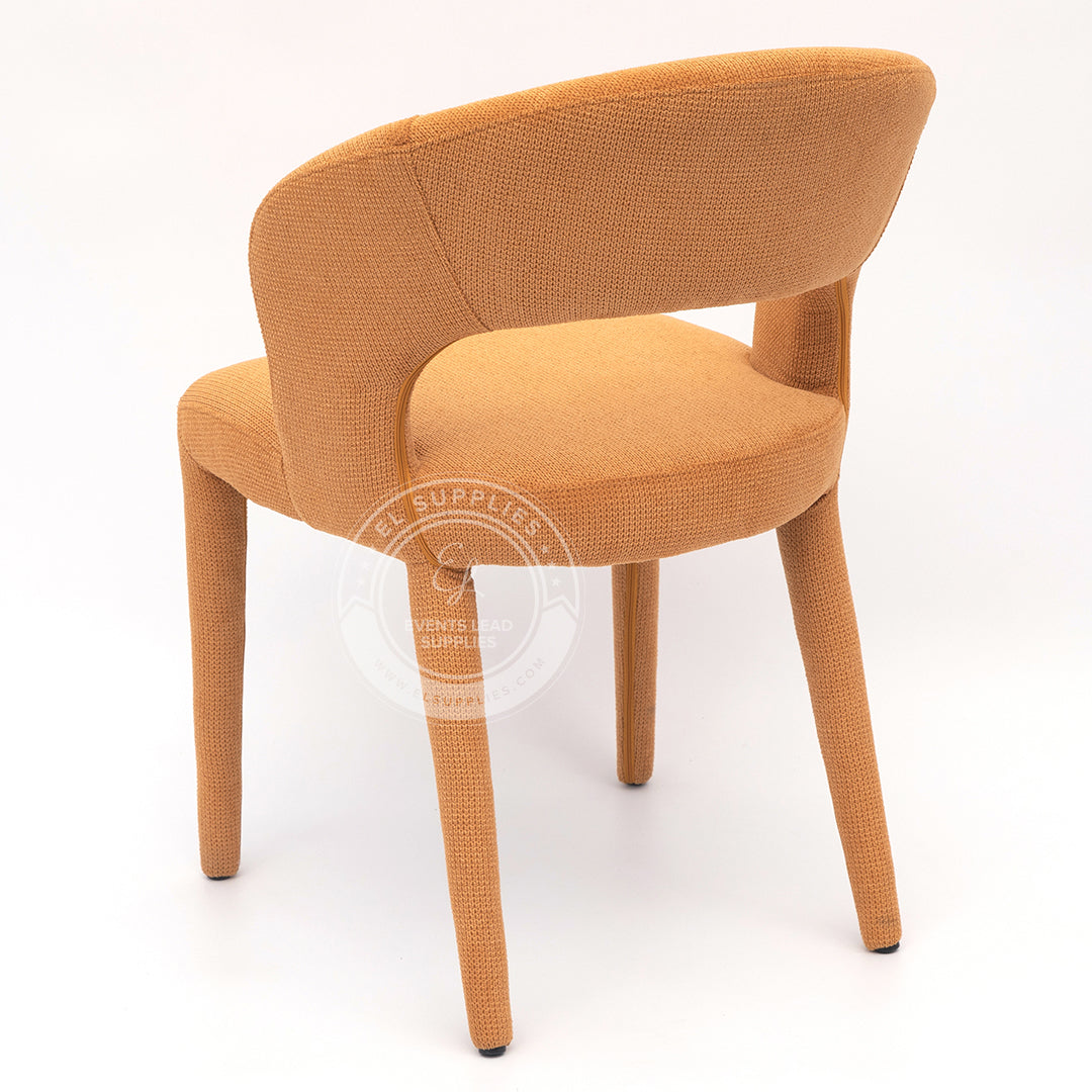 HADEEL Honey Gold Accent Chair
