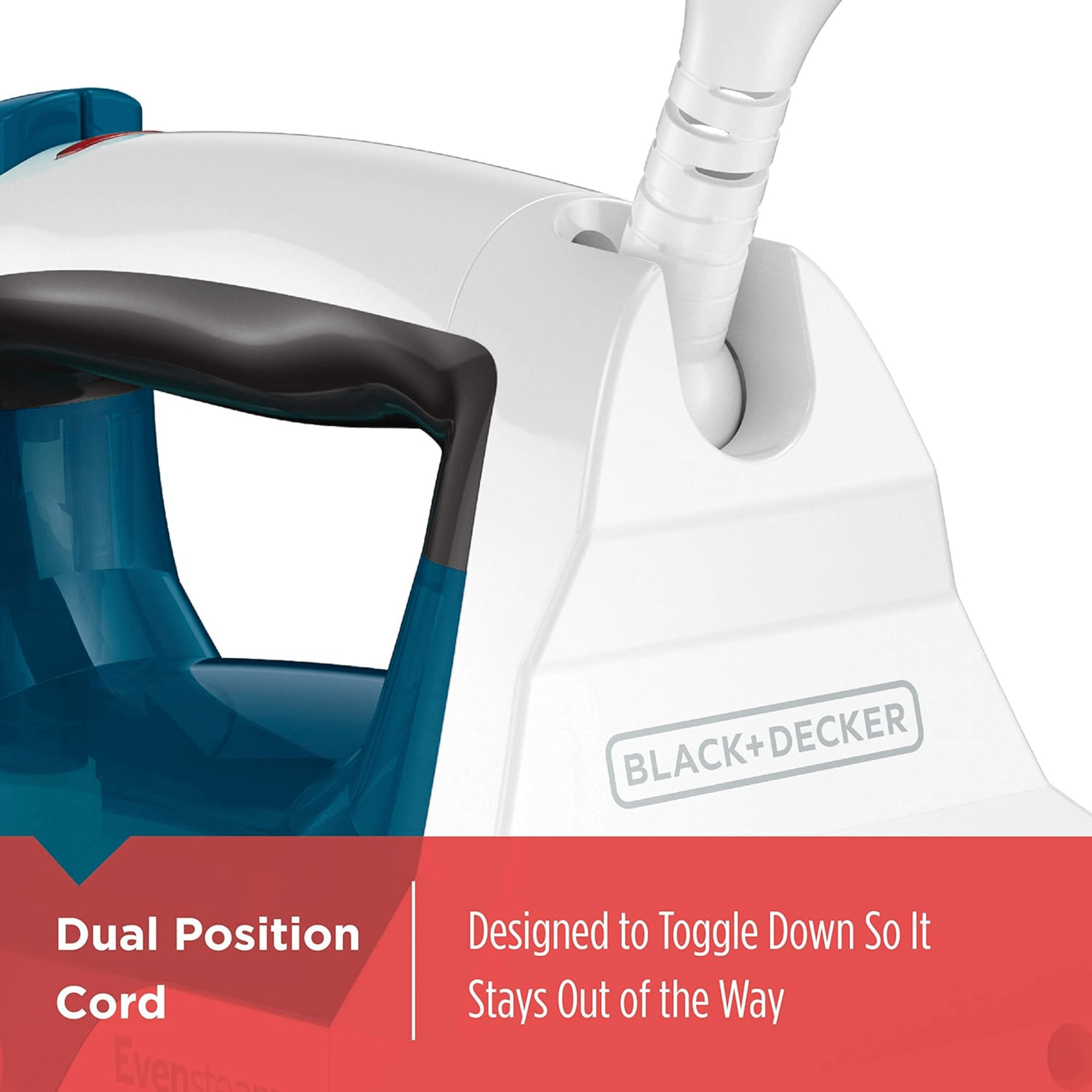 Black & Decker Easy Steam TrueGlide Nonstick SmartSteam Compact Iron