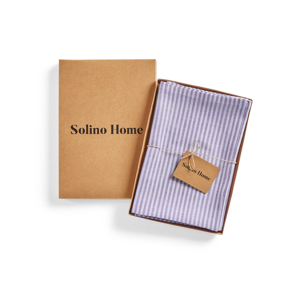 Narrow Stripe Napkins, Set of 4