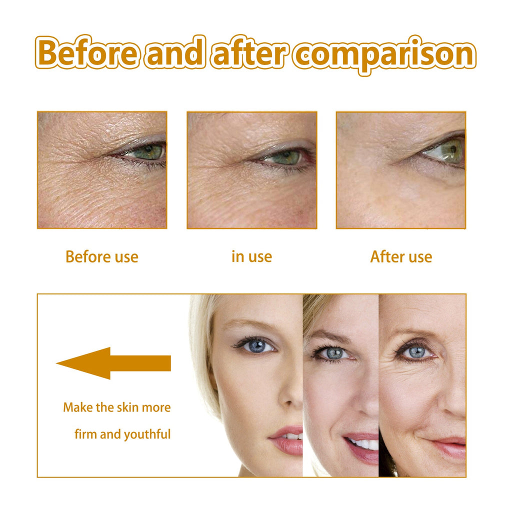 Collagen Anti-Wrinkle Serum, Hydrating And Smoothing Fine Lines, Firming Face And Elastic Moisturizing Skin Essence