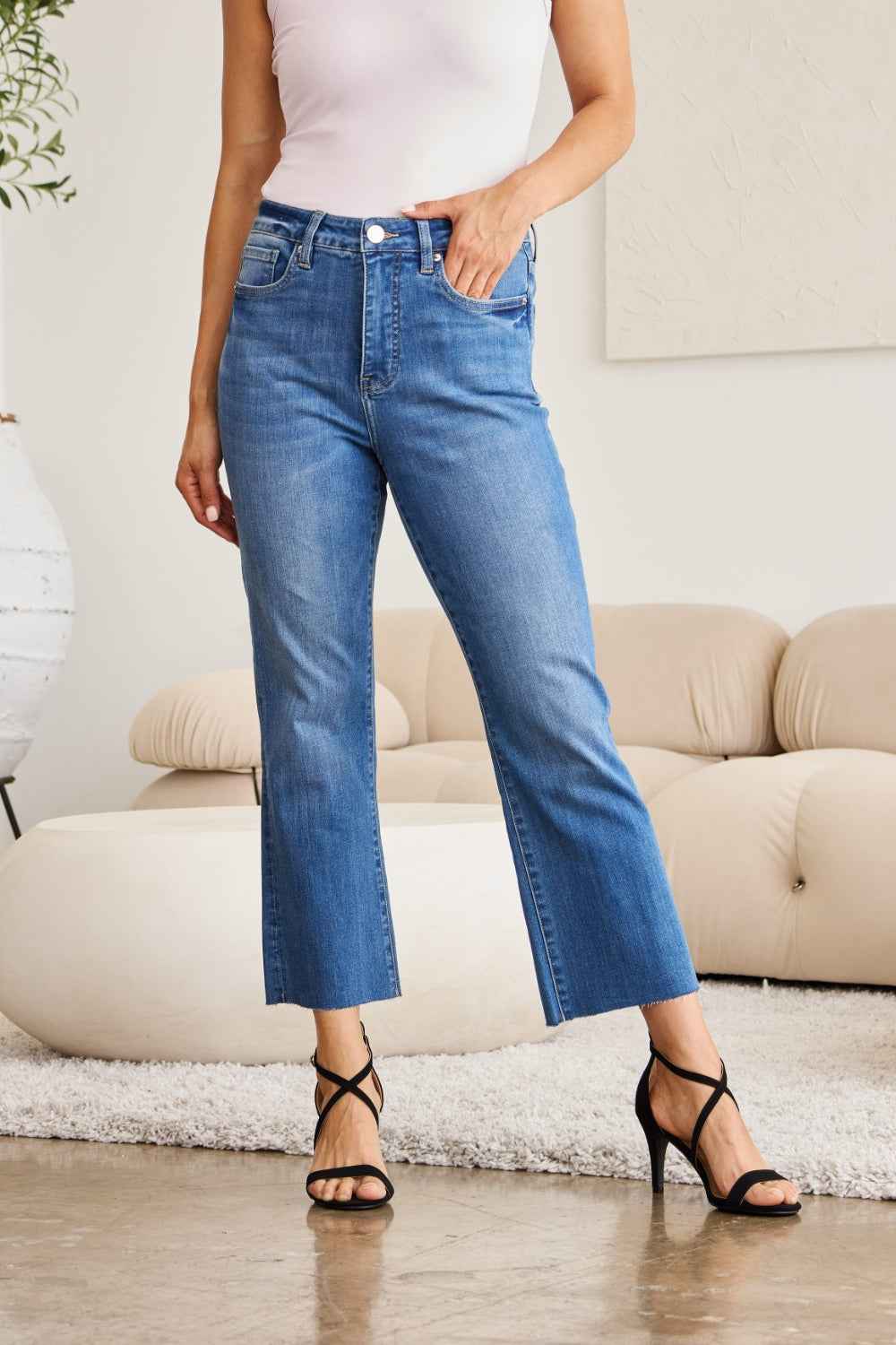 RFM Mini Mia High Waist Tummy Control Jeans Full Size Women's Jeans