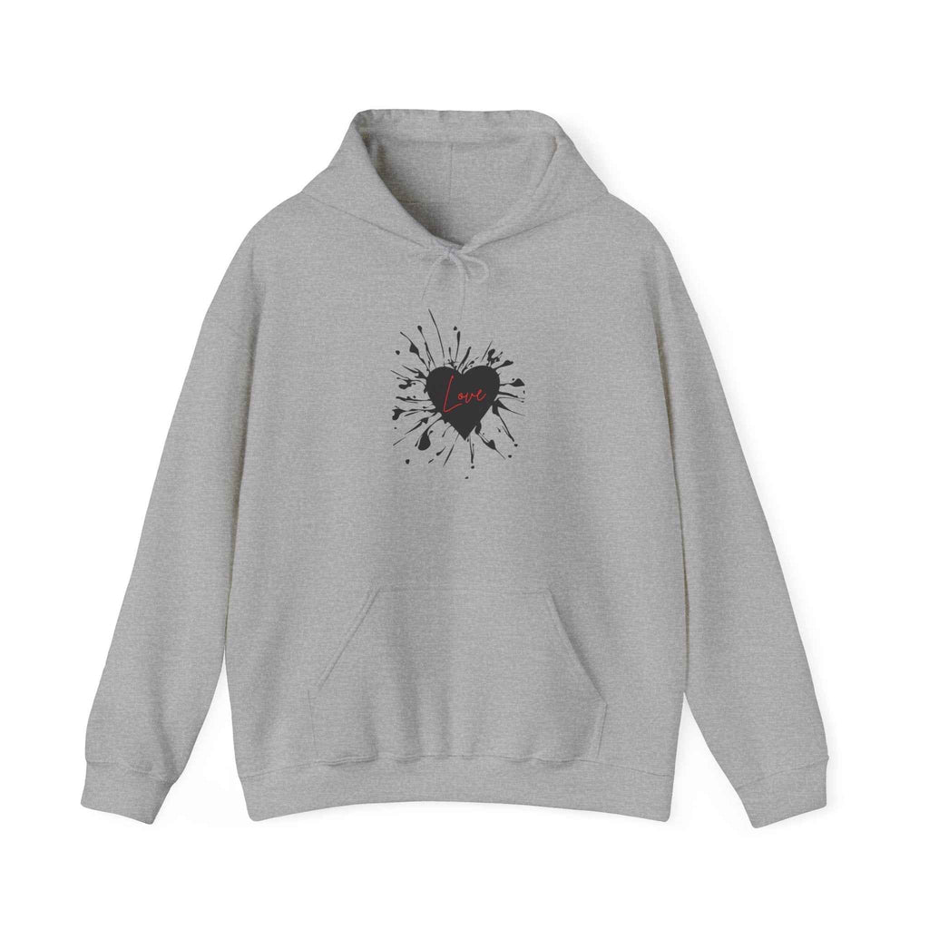 Love Hurts Adult Sweatshirt - Hooded Women's Top