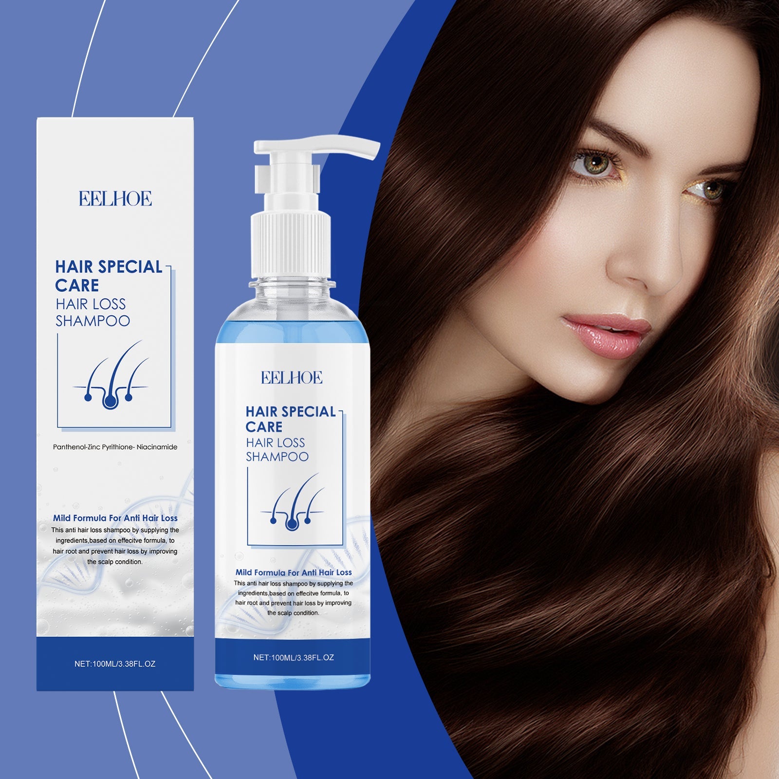 Soft Shampoo, Moisturizing And Repairing Dry Hair, Gentle, Smooth And Glossy Hair