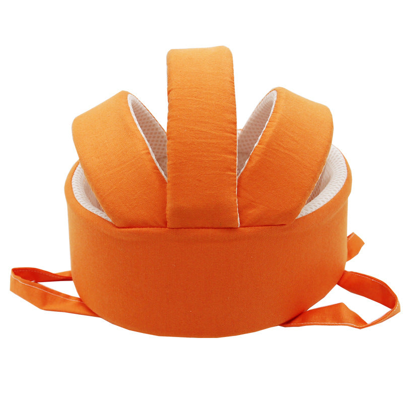 Baby Learning to Walk Anti-Collision Hat Infant Toddler Safety Helmet Cotton Protective Cap Fully Cotton Breathable Lightweight