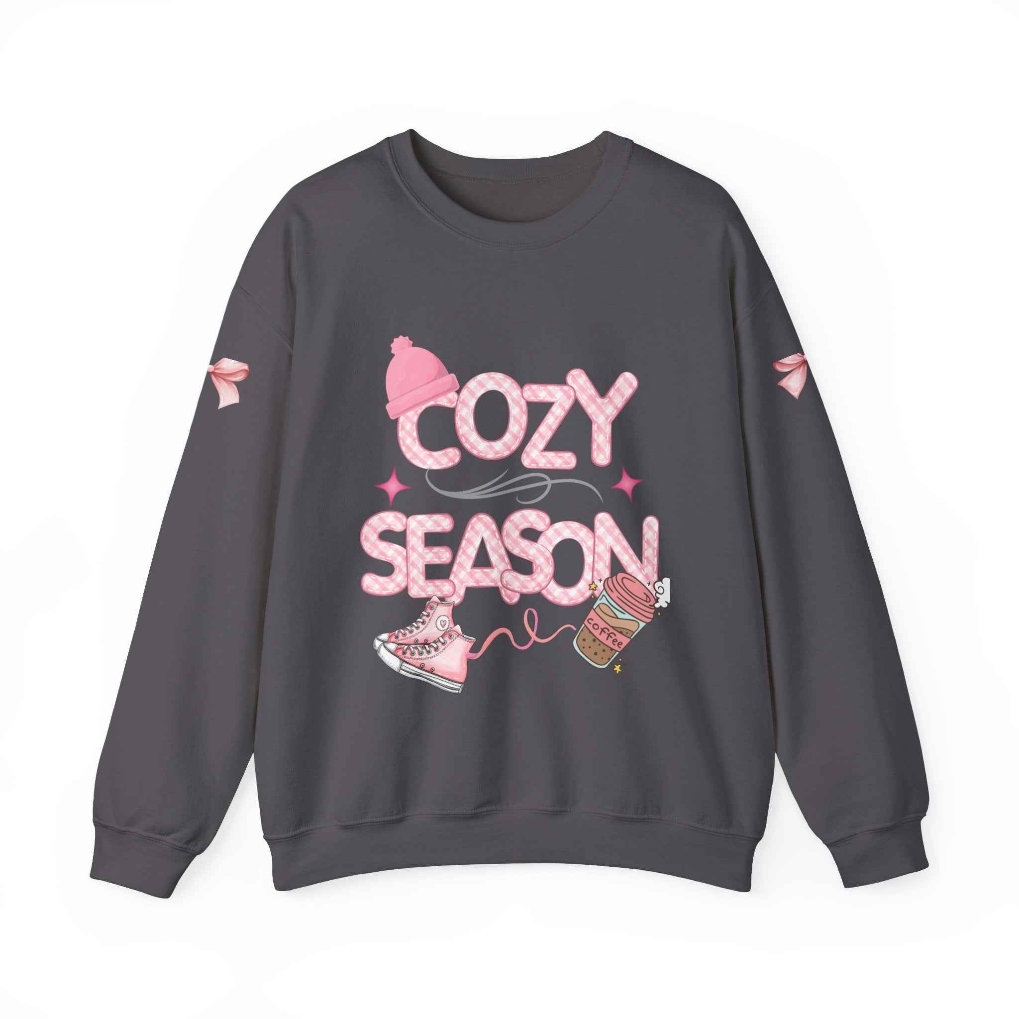 Pink Cozy Adult Sweatshirt - Comfortable Crewneck Women's Top