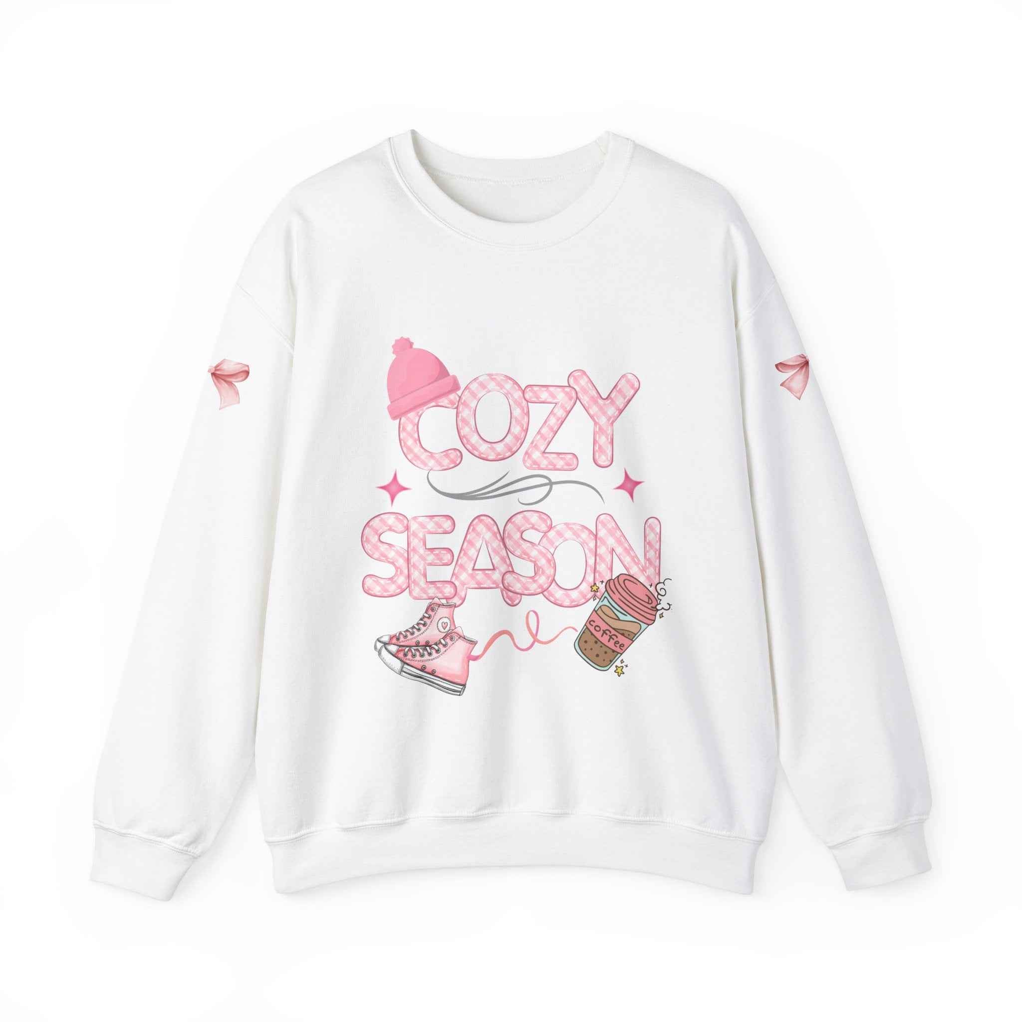 Pink Cozy Adult Sweatshirt - Comfortable Crewneck Women's Top