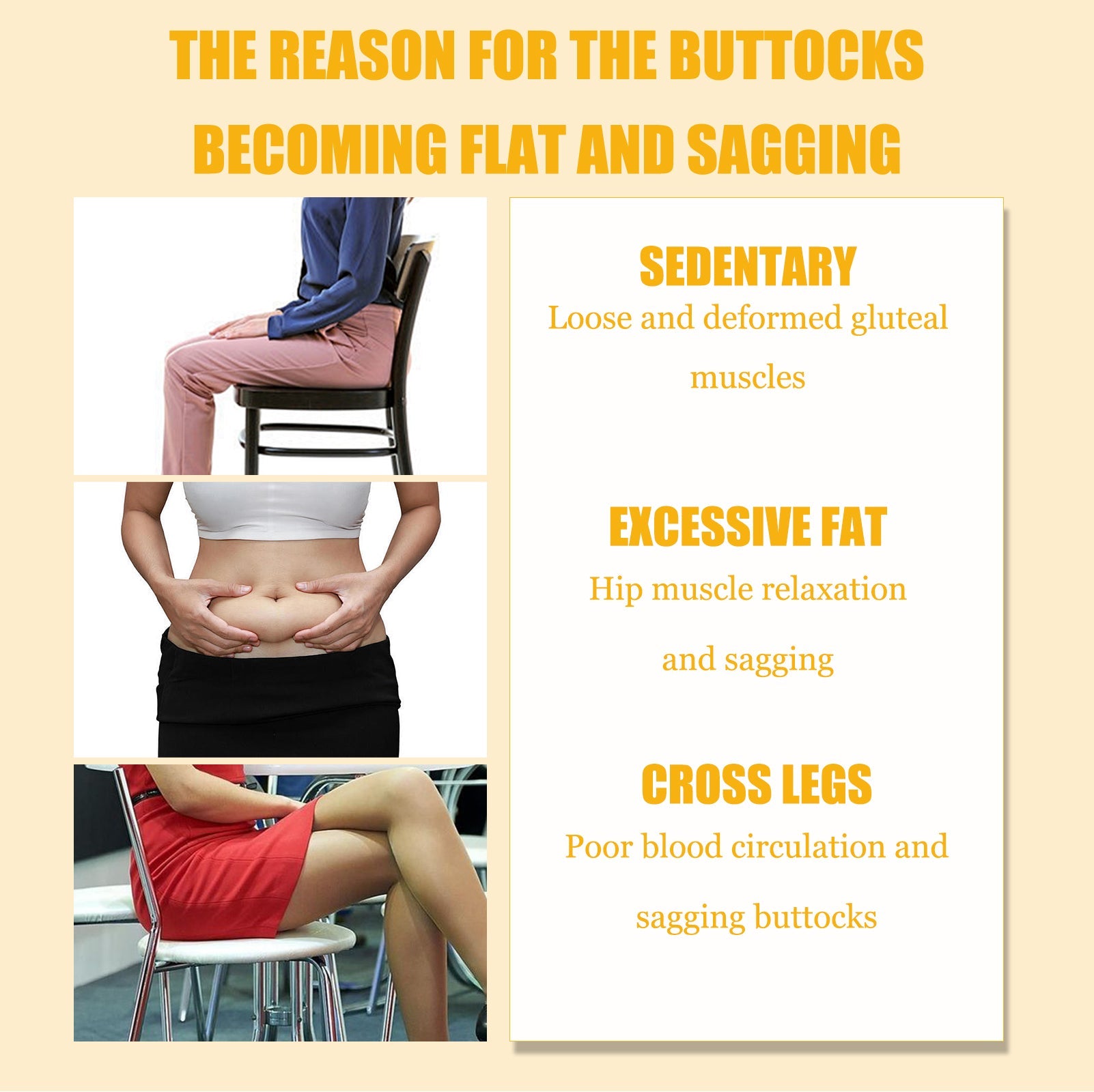 Hip Lifting Essential Oil, Carry Buttock Ass Show Buttocks Lift Hips Line Plastic Beautiful Buttock Essence