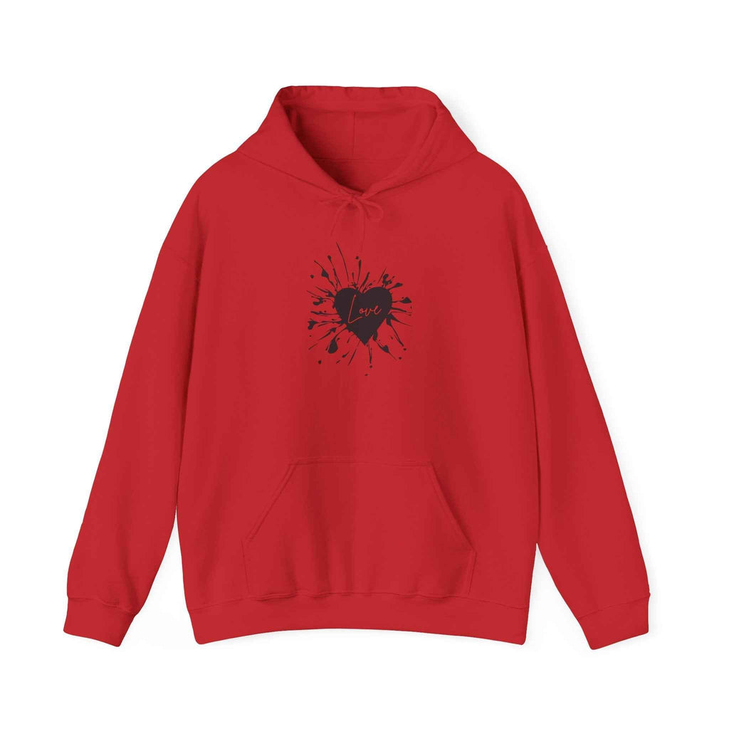 Love Hurts Adult Sweatshirt - Hooded Women's Top