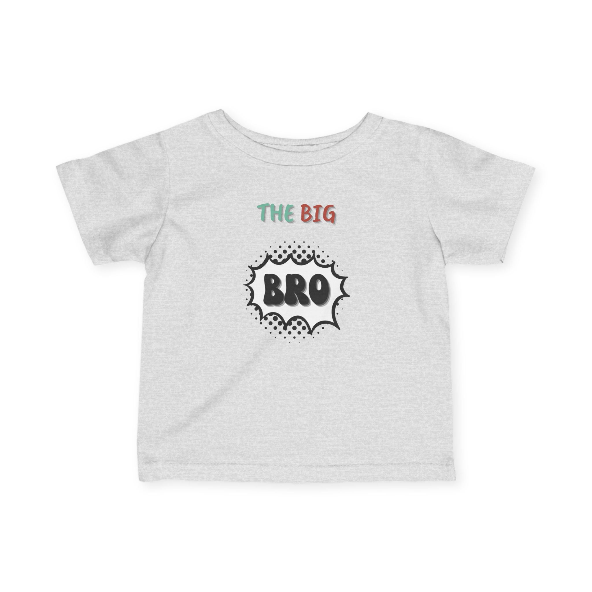 Big Brother Infant Tee, Cute Baby Shirt, Sibling Announcement Gift, Baby Shower Outfit, Toddler Tee for New Brothers
