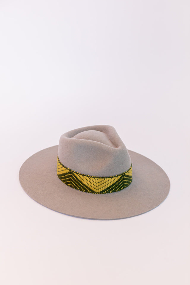 Light Grey Western Hat