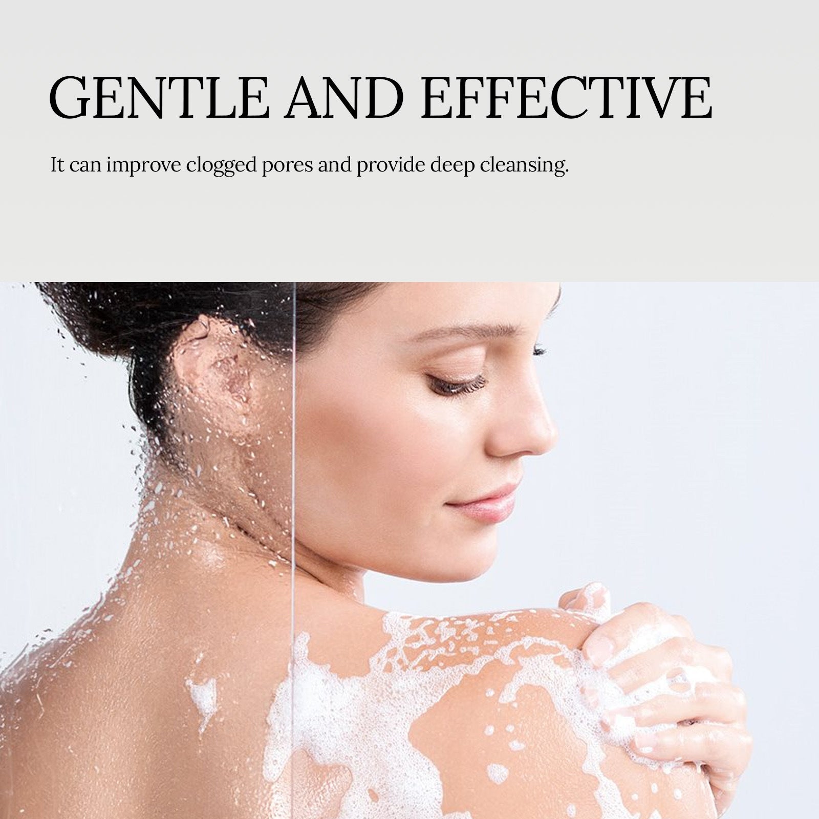 Niacinamide Scented Shower Gel, Body Cleans Corneous Brighten Skin Tone Delicate Pore Moisturize Repair
