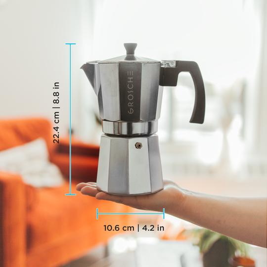 Espresso Maker Stovetop 1, 3, 6, 9 Cup
