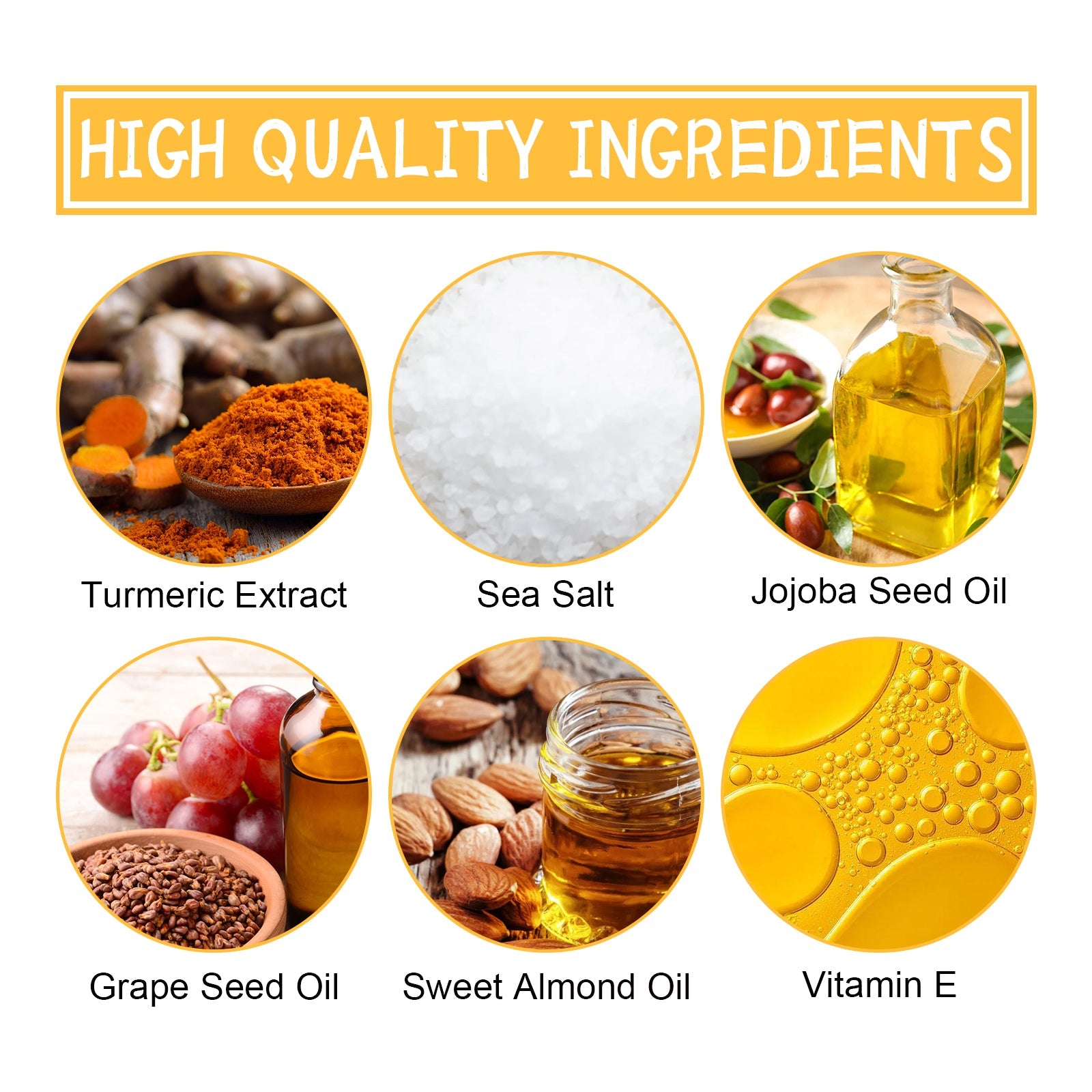 Turmeric Body Scrub Cleanses Skin Exfoliating Melanin Whitening Moisturizing Skin Scrub