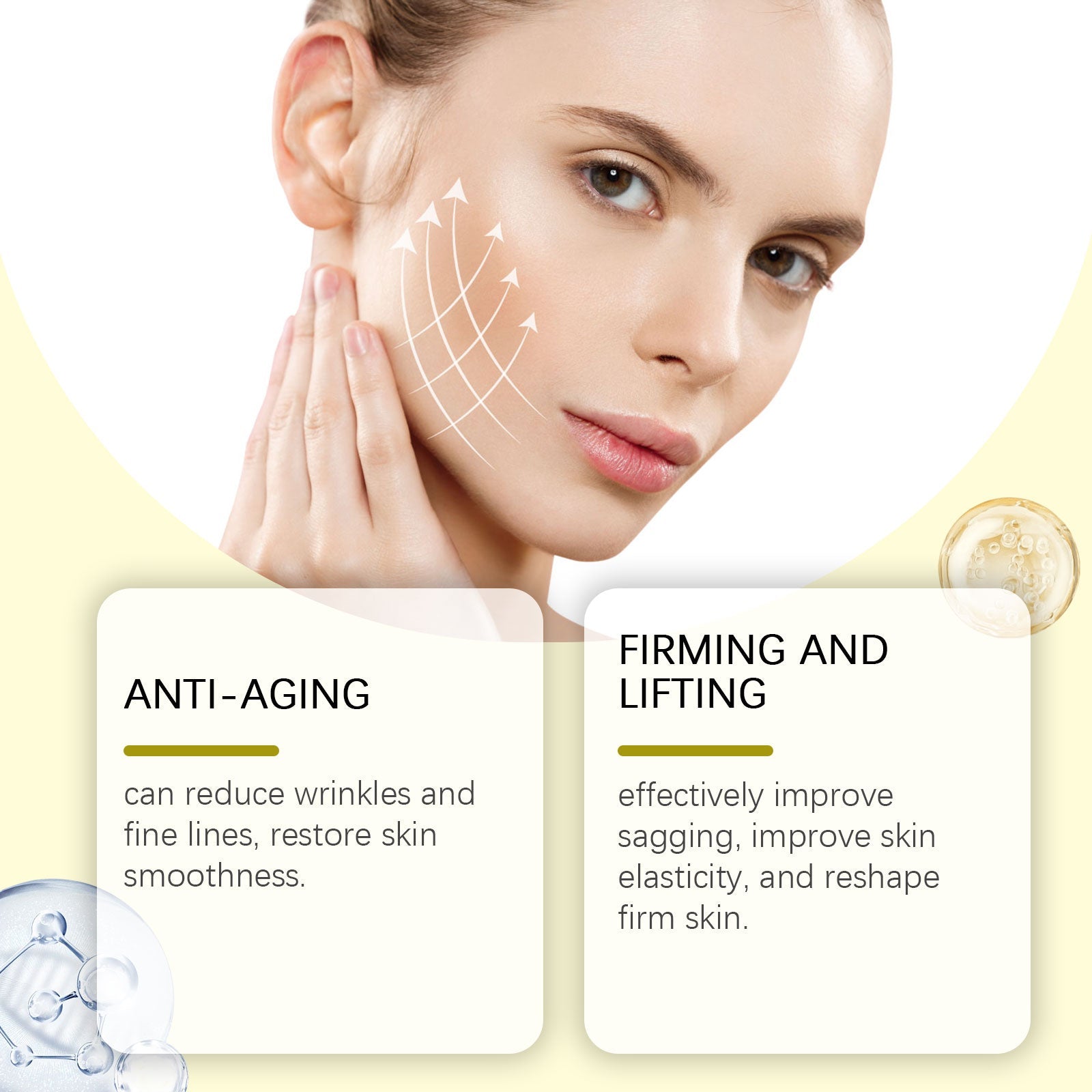 Skin Care Oil, Firming Skin Oil Moisturizes And Nourishes Skin, Hydrates And Moisturizes Delicate Pore Essence Oil