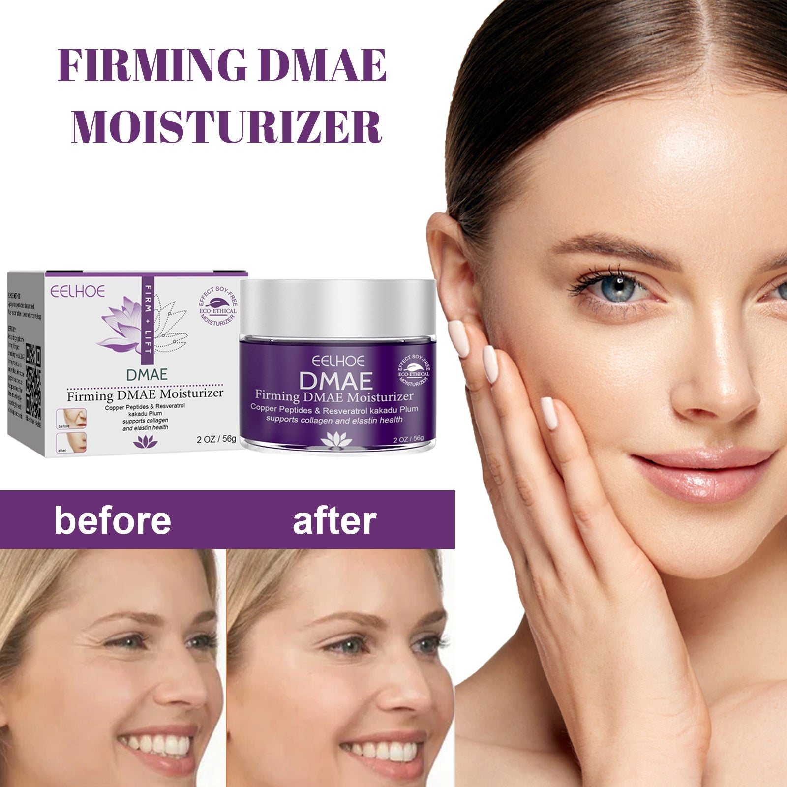 Moisturizer Improves Dry Skin Cream Tightens And Lightens Wrinkles Hydrating Moisturizing Moisture Easy To Absorb