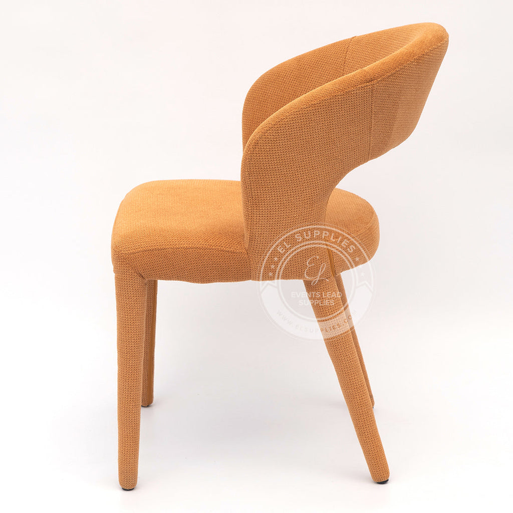 HADEEL Honey Gold Accent Chair
